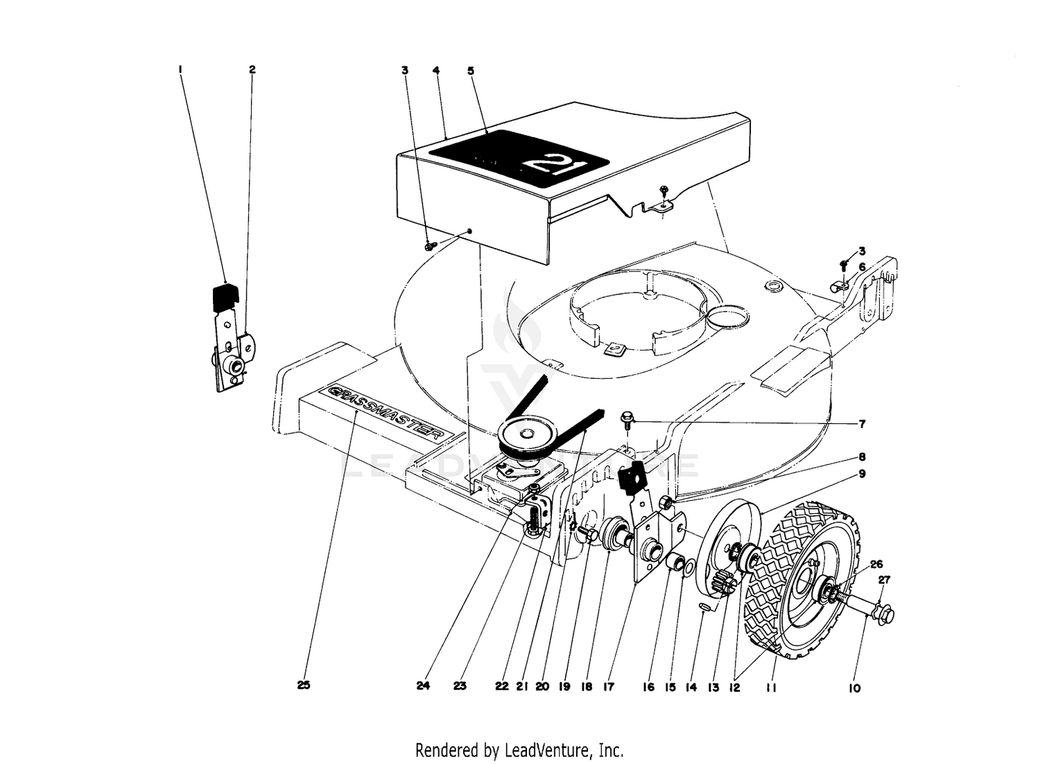 Front Wheel And Pivot Arm Assembly