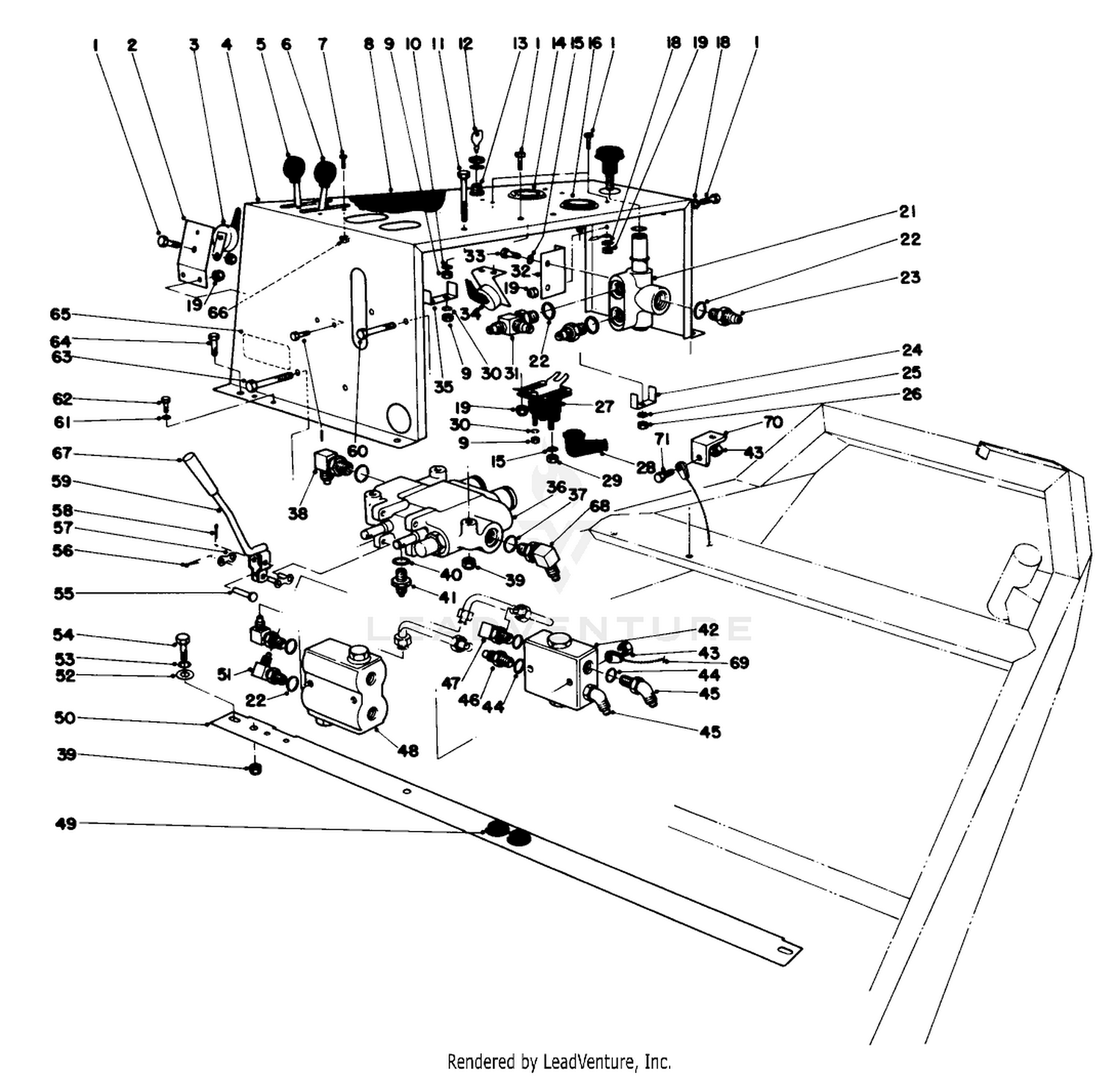Instrument Panel And Hydraulic Valves