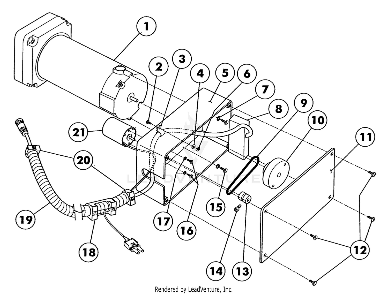 INJECTION PUMP MOTOR (93-0766)