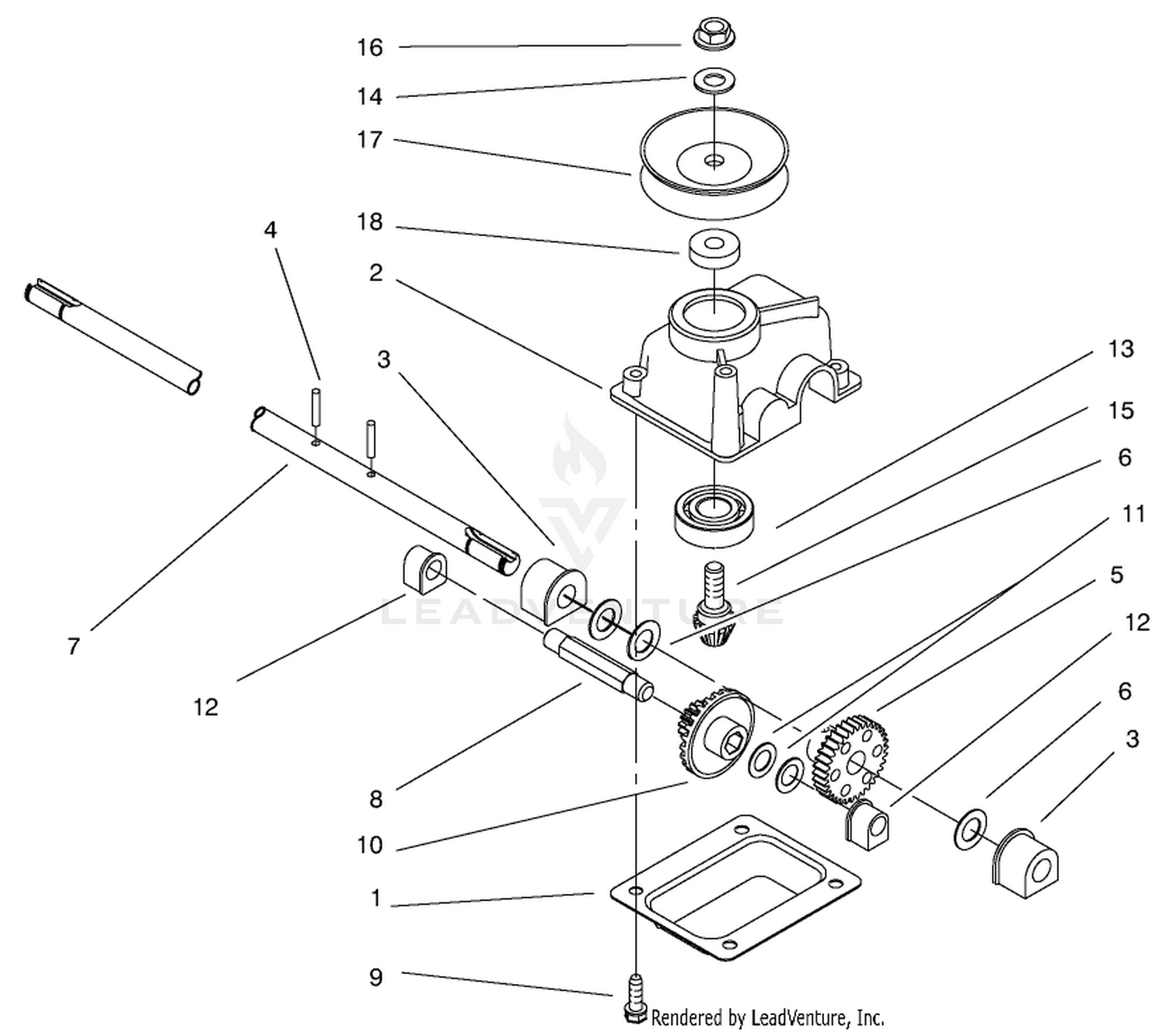 Gear Case Assembly