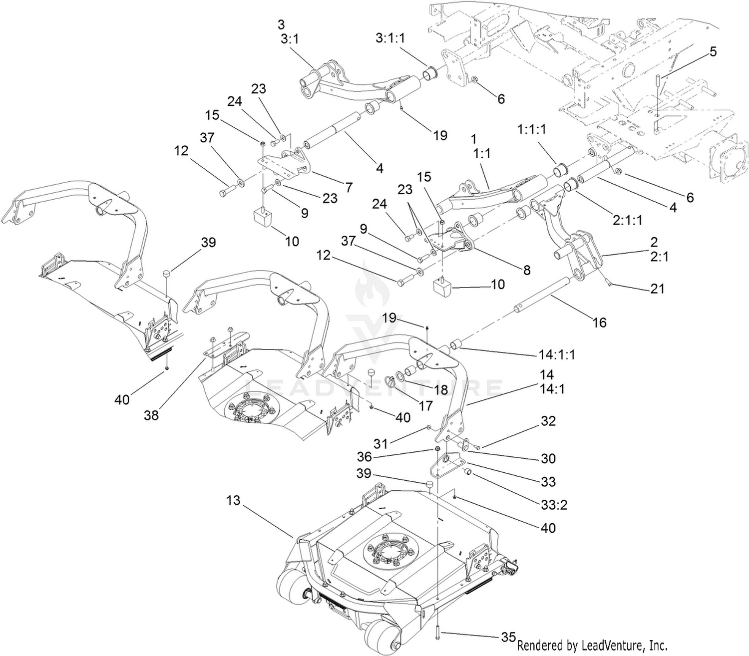 Front Lift Arm Assembly