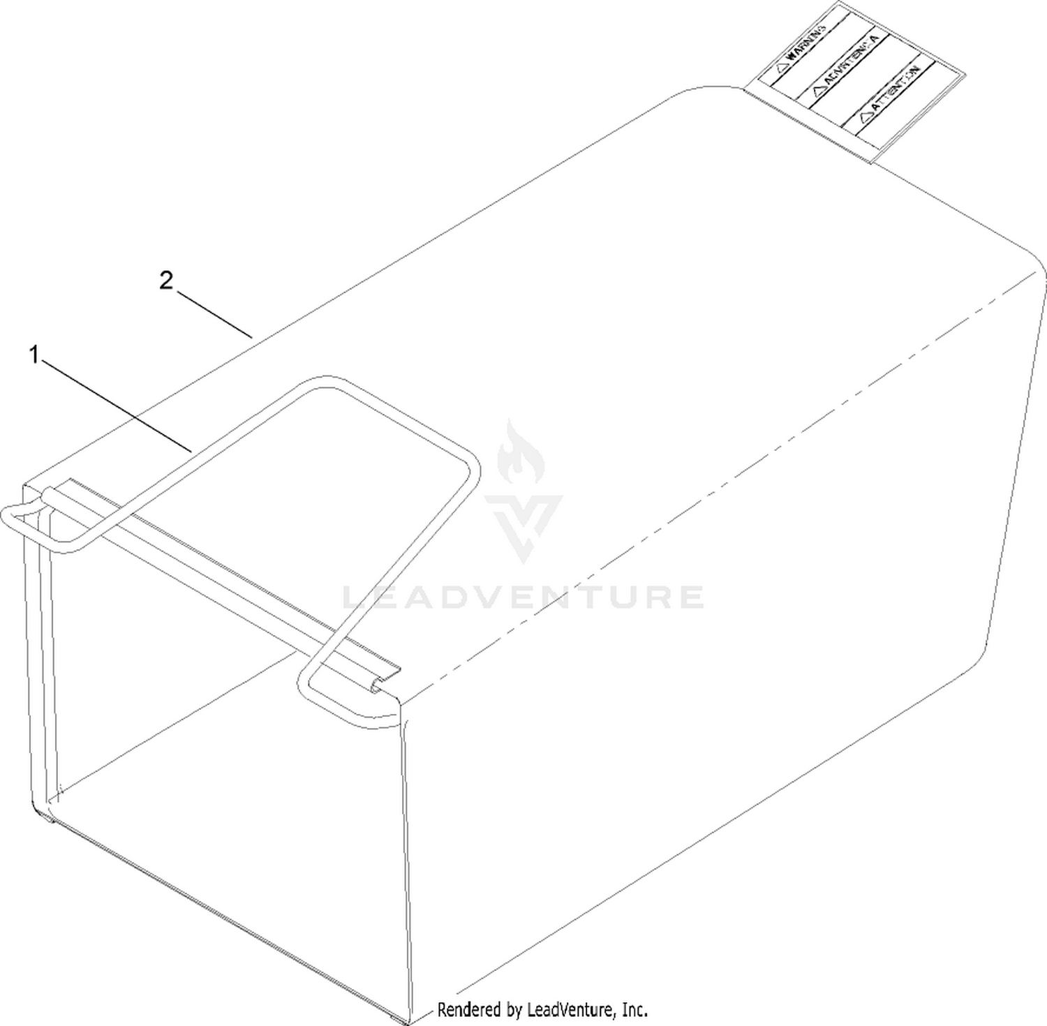 Grass Bag Assembly No. 110-2140