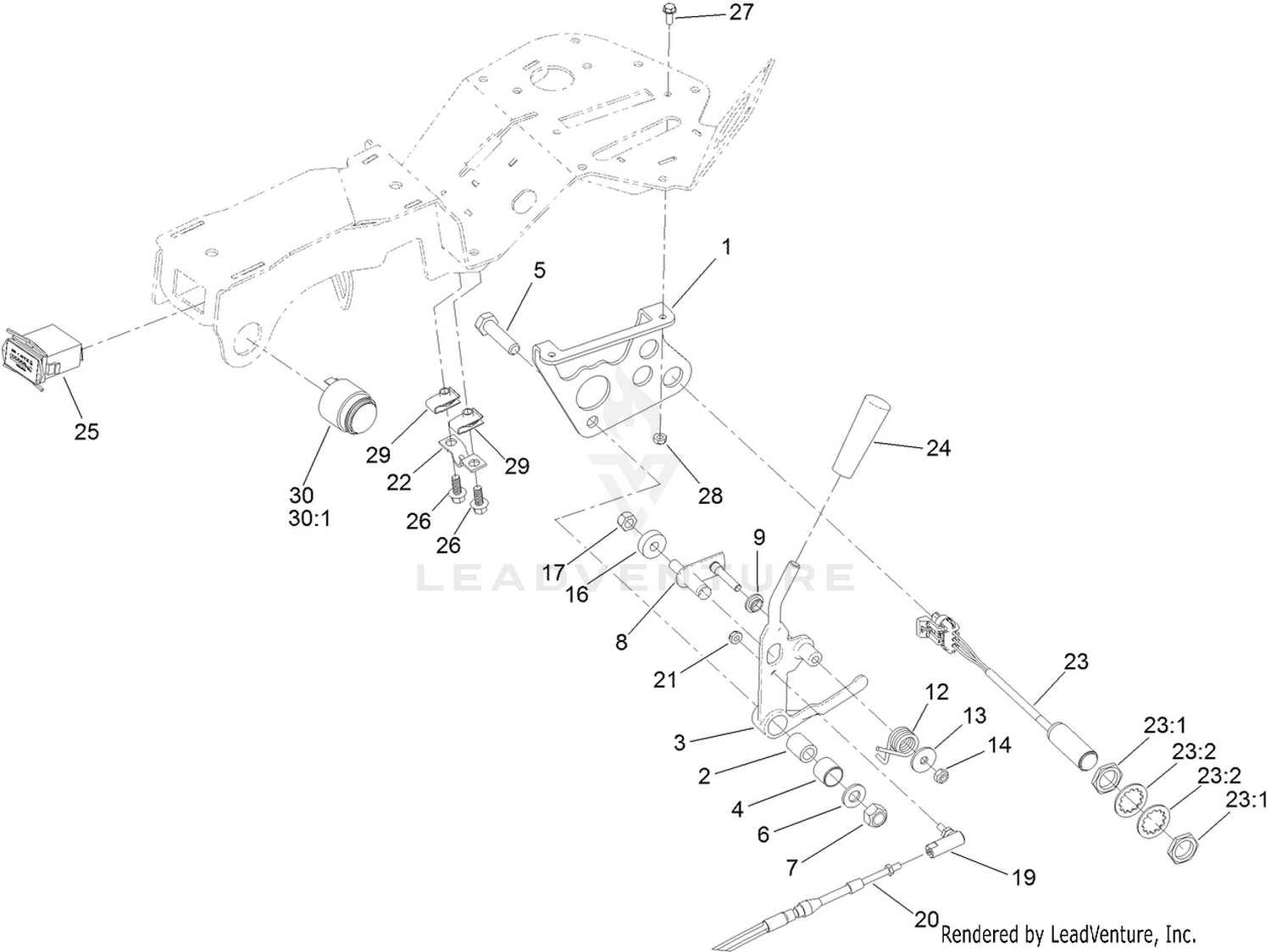 Traction Interface Control Assembly