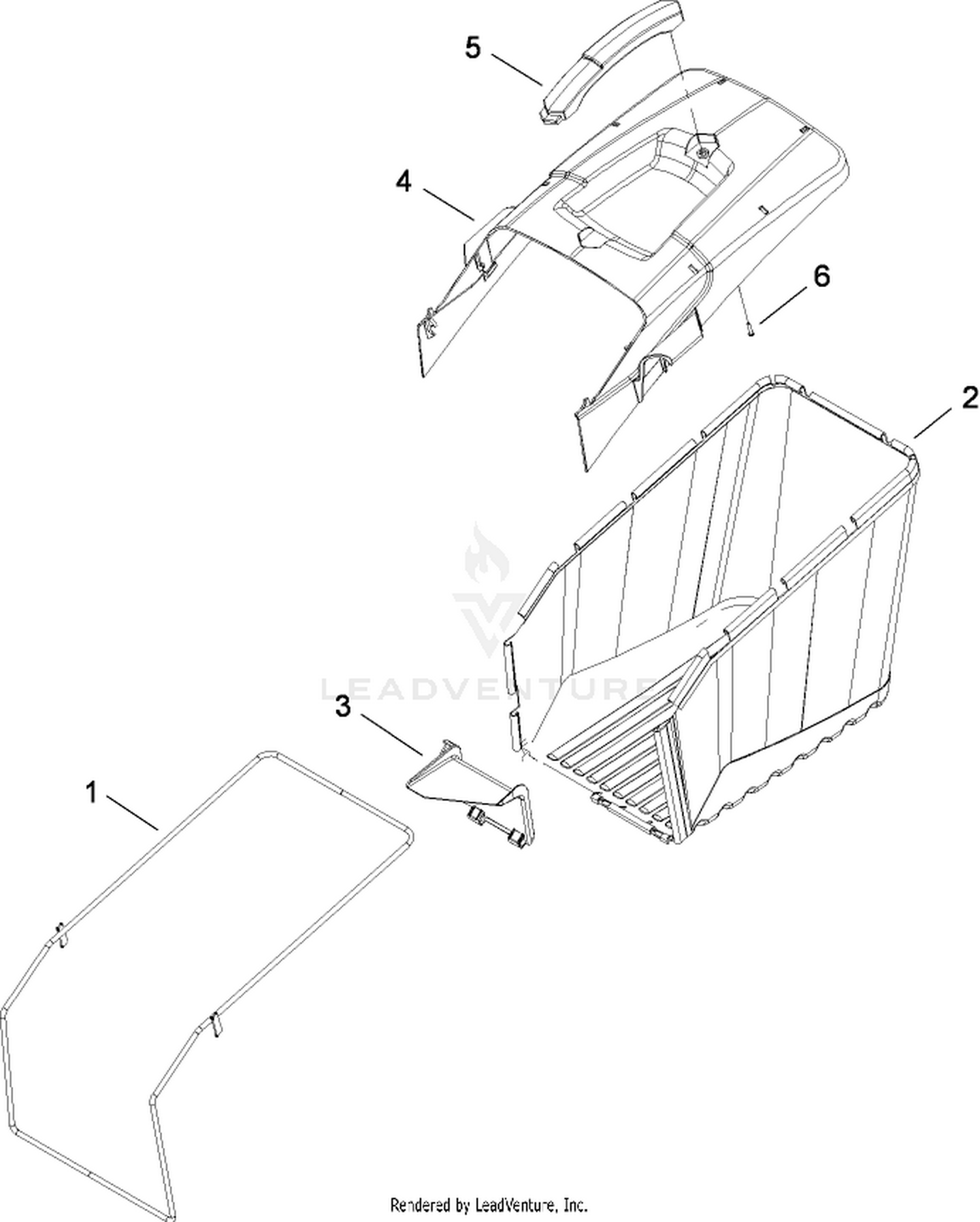 Grass Bag Assembly
