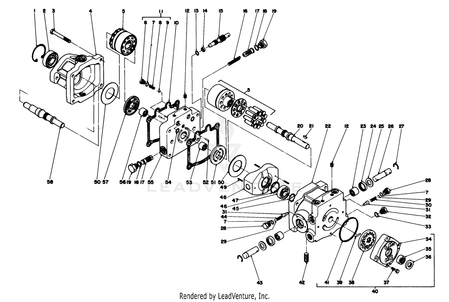 Transmission Assembly (46-8390)