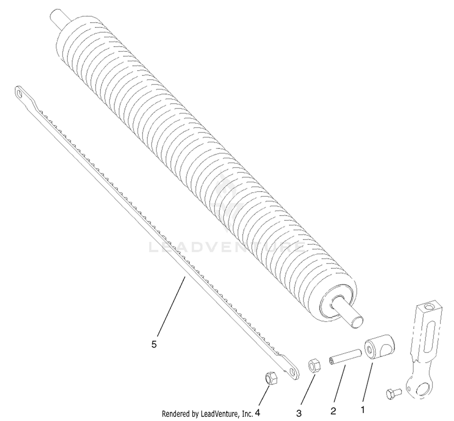 .20in Spacing Wiehle Scraper Assembly