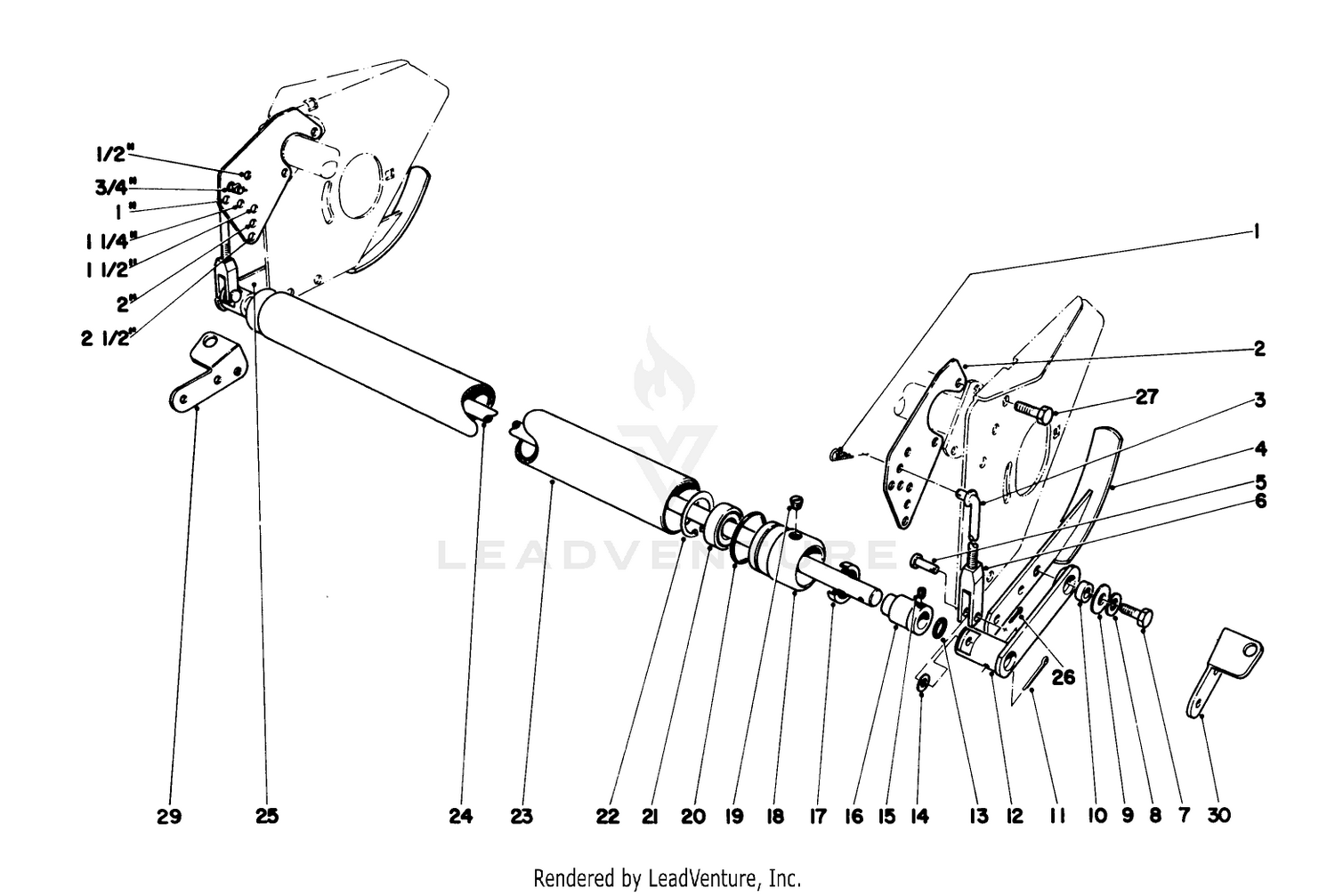 Roller Kits-Rear (optional) Part No. 4-5279 Coated Part No. 4-8349 Uncoated