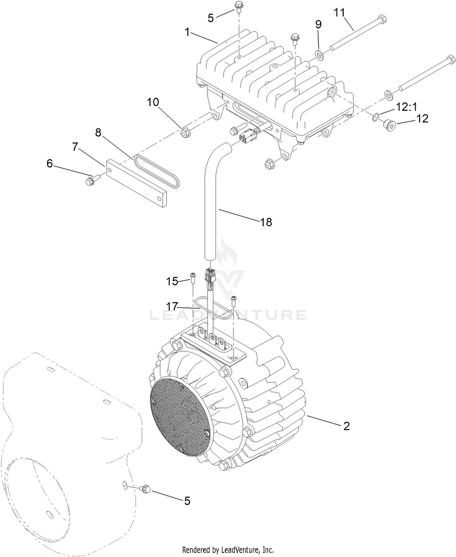 Generator/Controller Assembly No. 127-2580