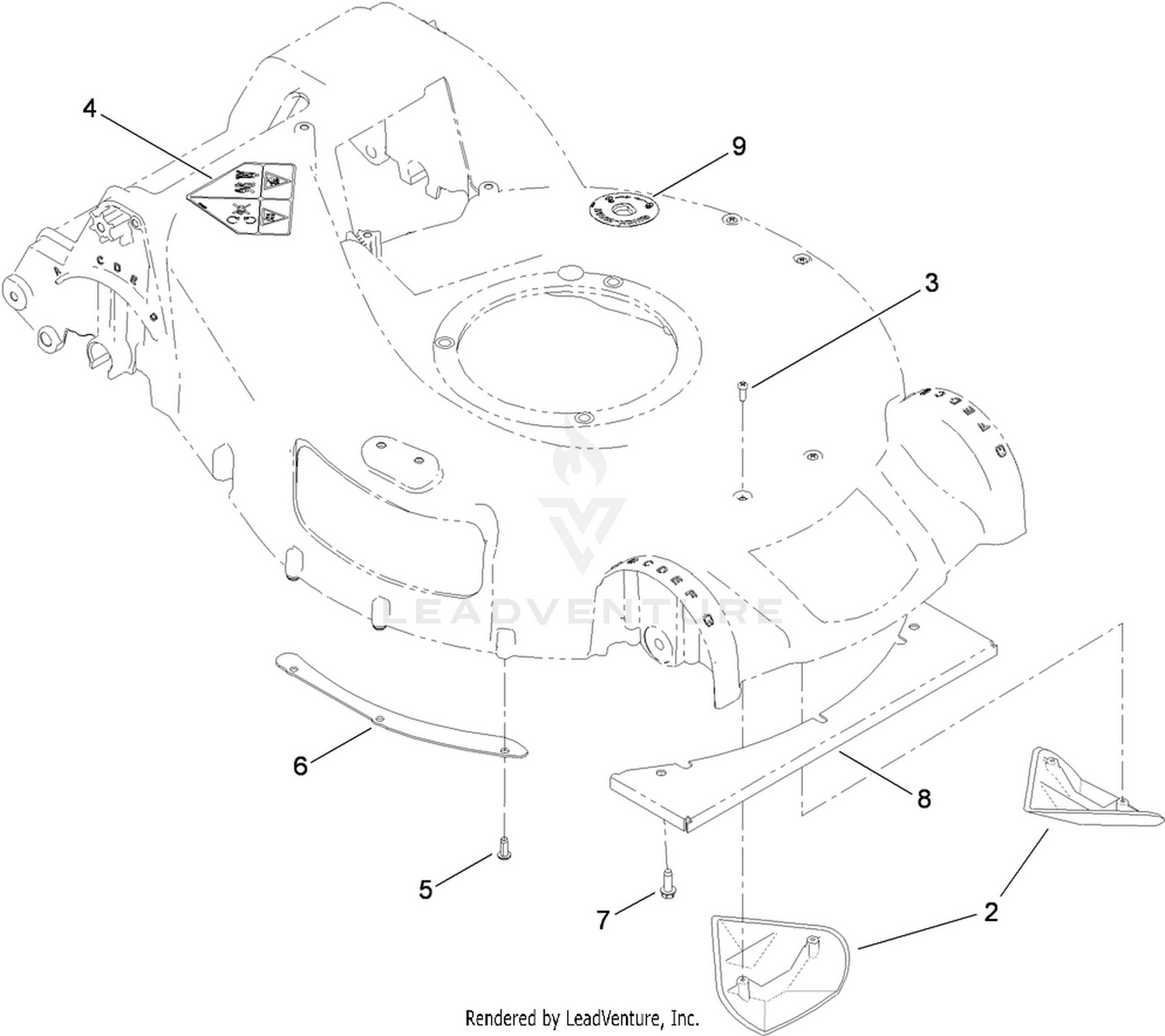 Housing Assembly No. 115-2855