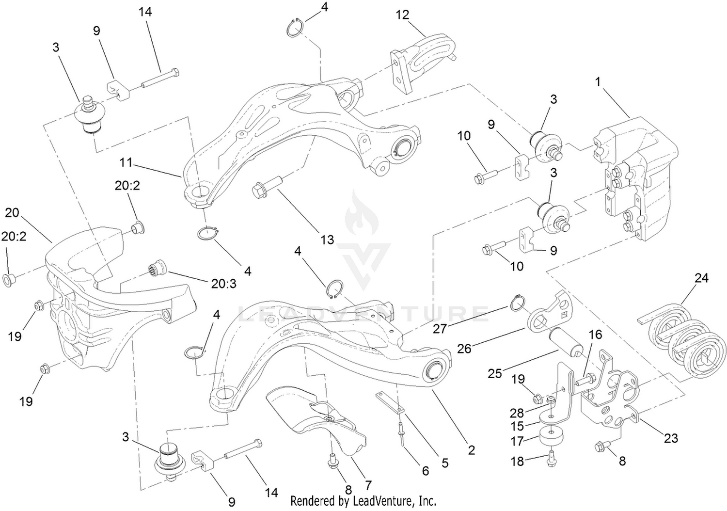 Suspension A-Arm Assembly