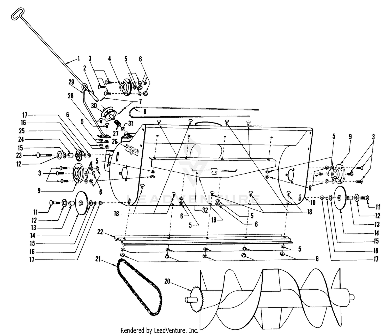 Housing And Rotor Assembly