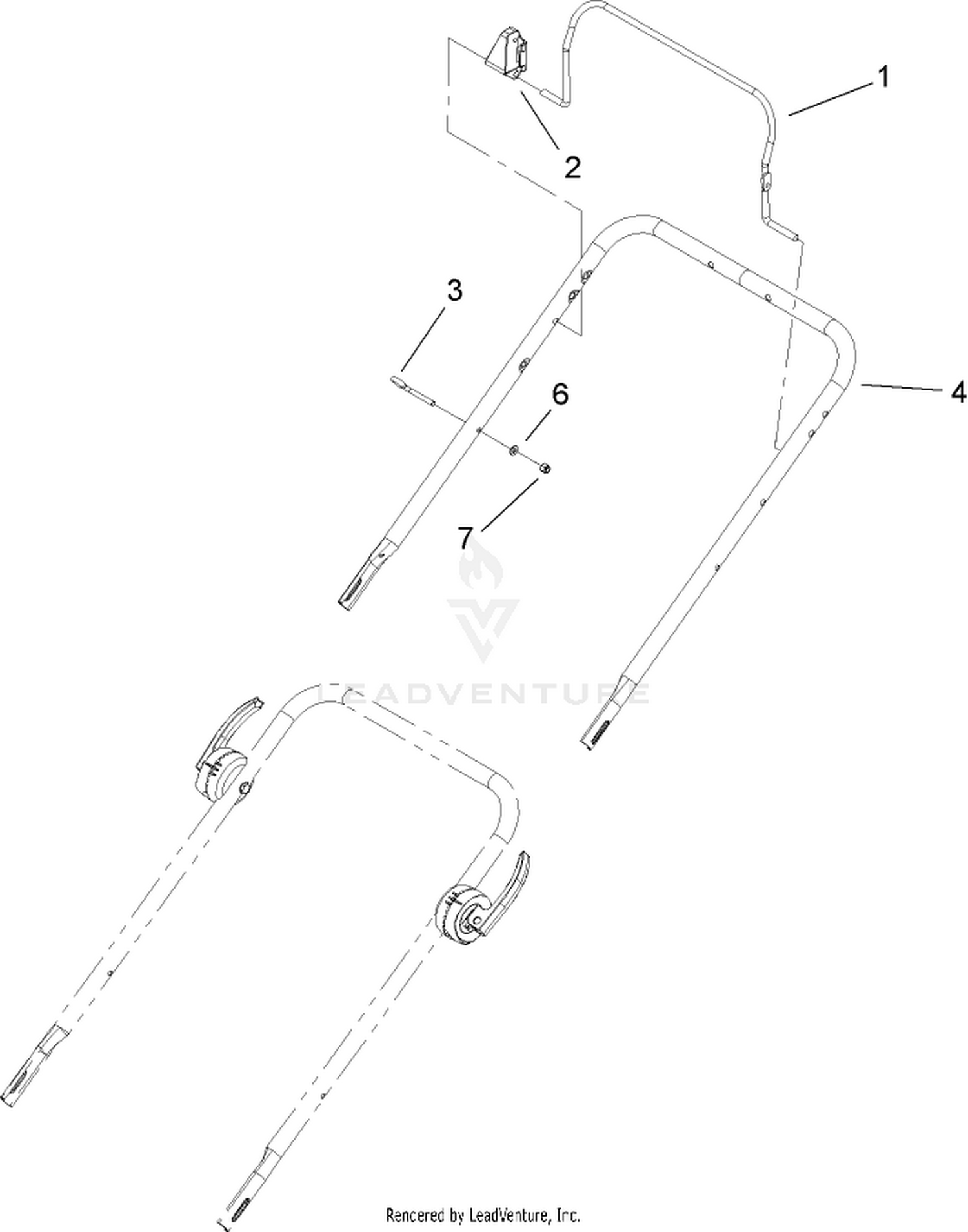 Upper Handle Assembly