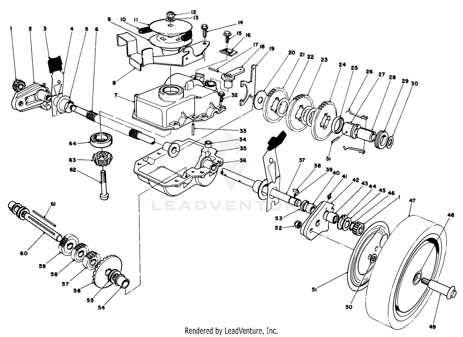 Gear Case Assembly