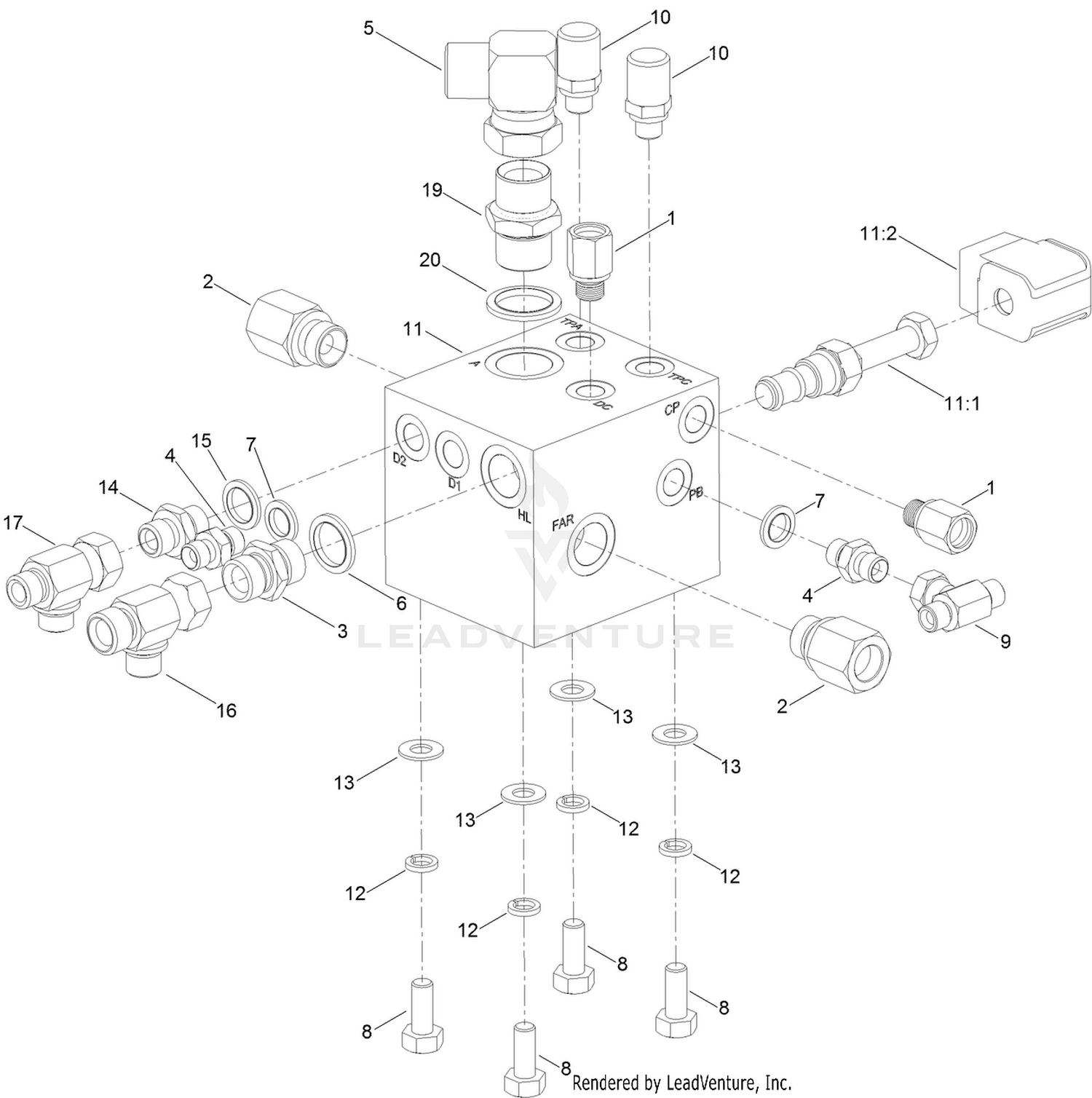 Transmission Manifold Assembly