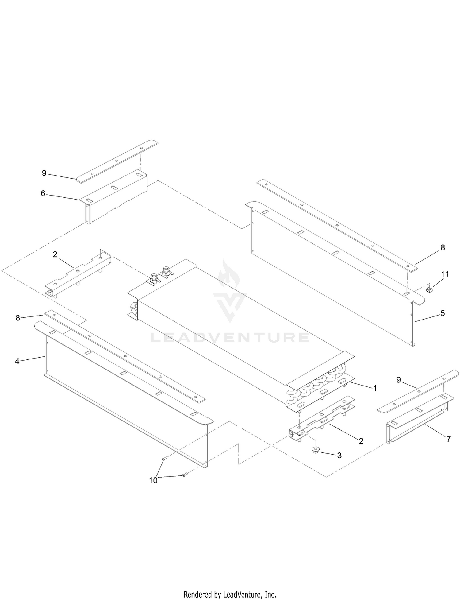 Air Conditioning Duct Assembly No. 132-3468