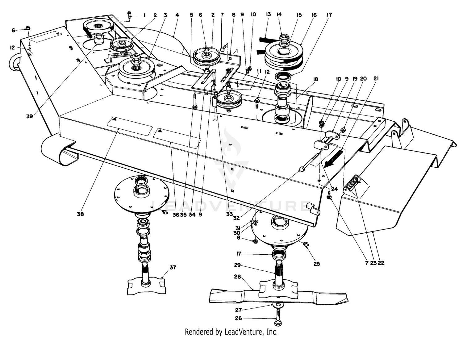 Cutting Unit Model No. 30721