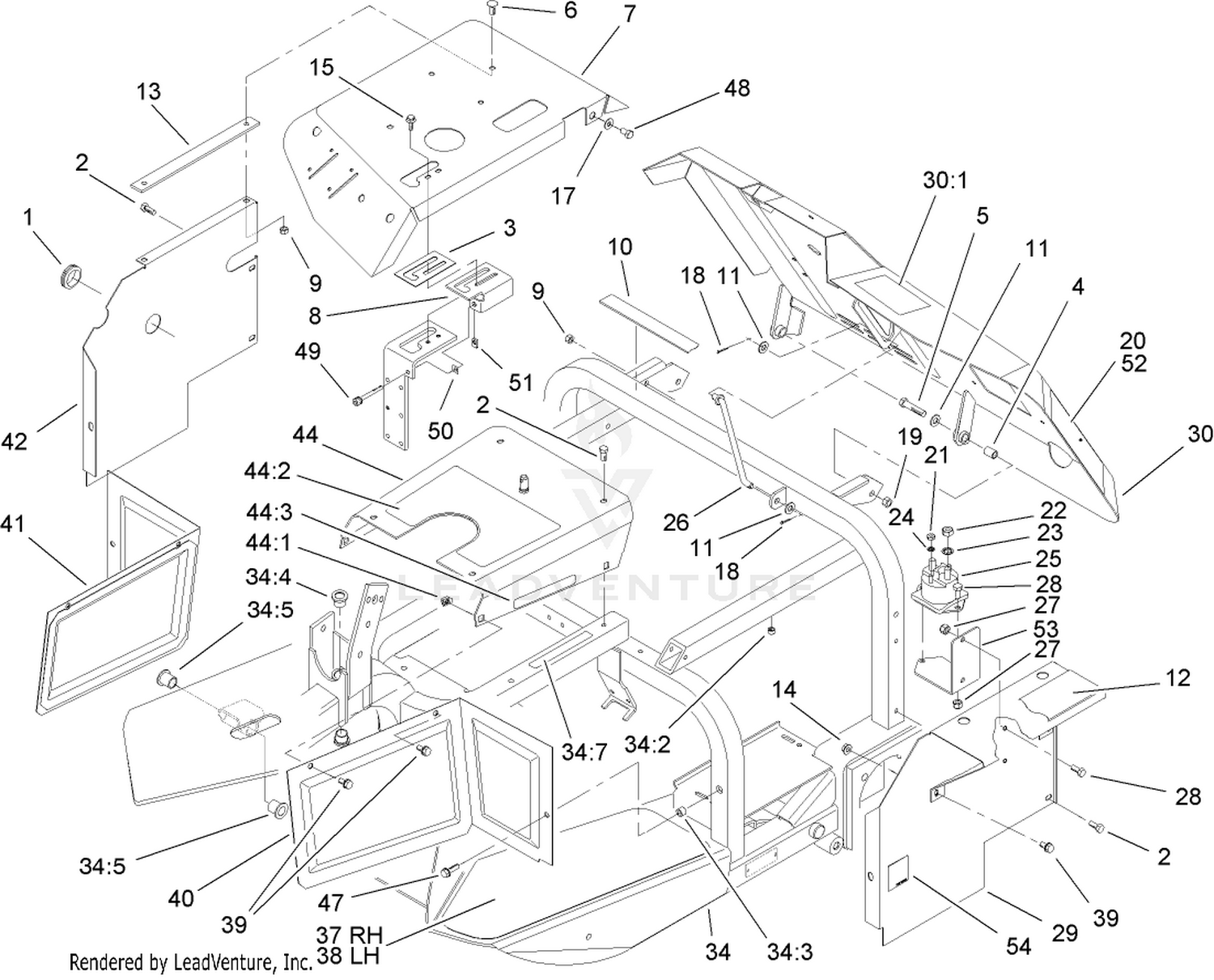 Frame and Shroud Assembly