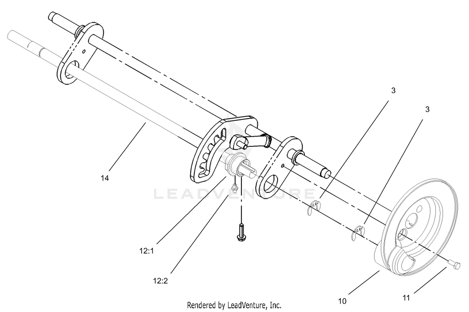 Rear Axle Assembly