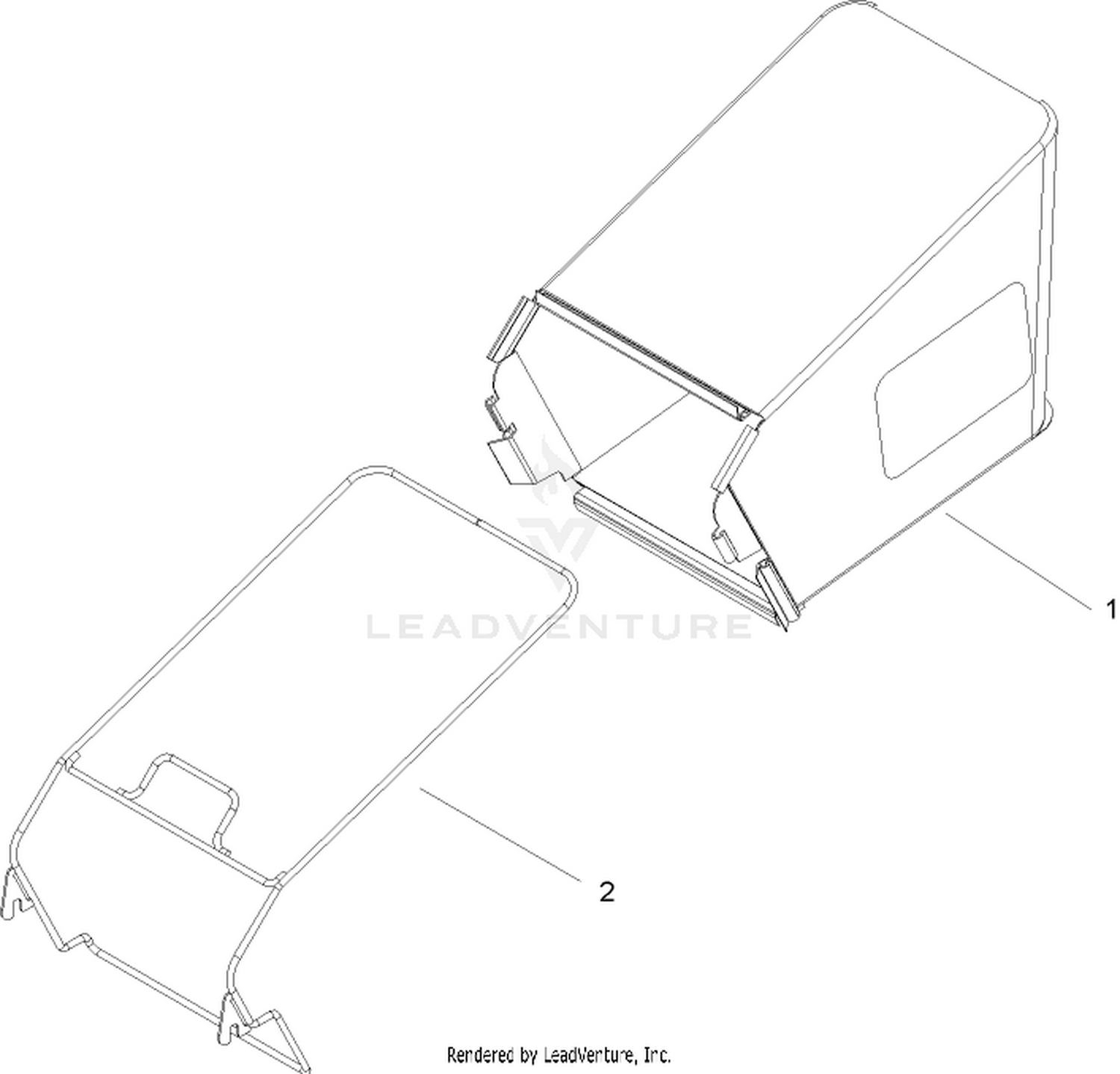 Grass Bag Assembly