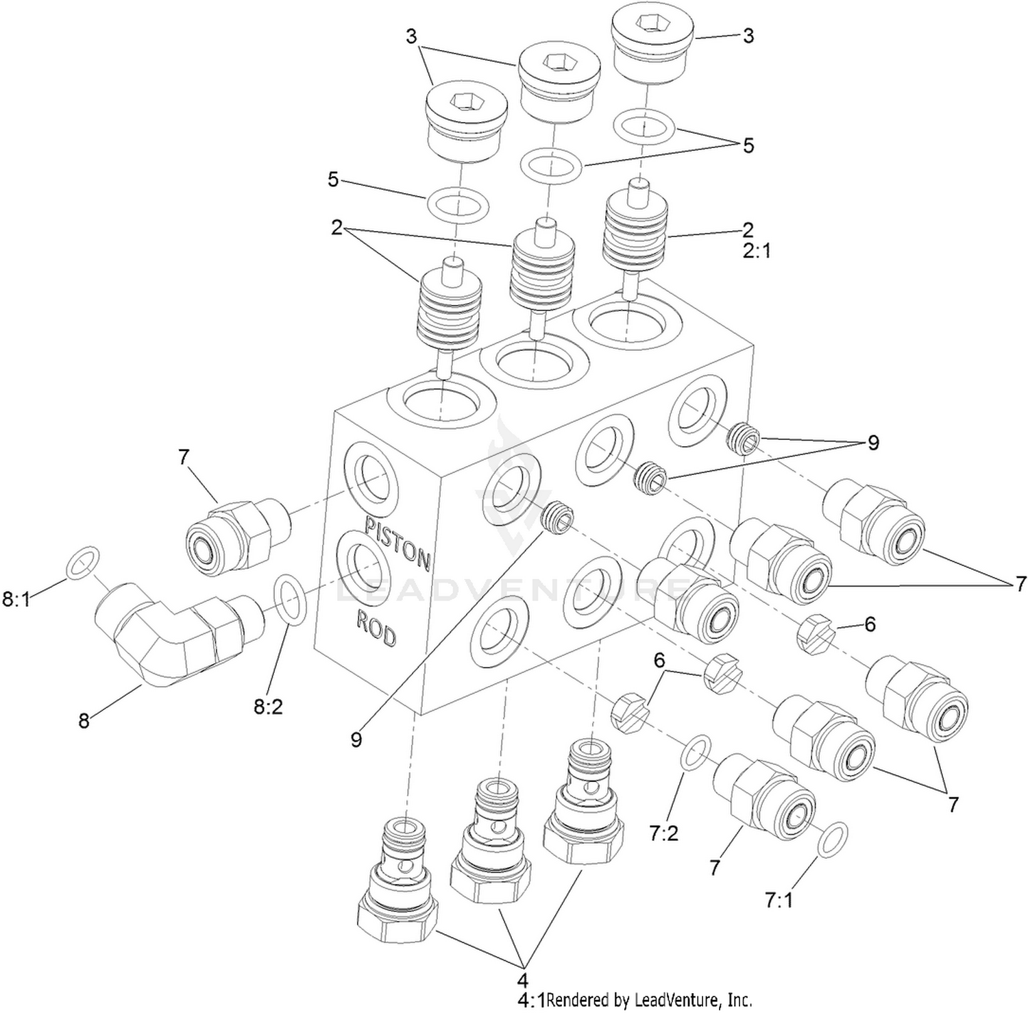 Juction Manifold Assembly No. 130-1670
