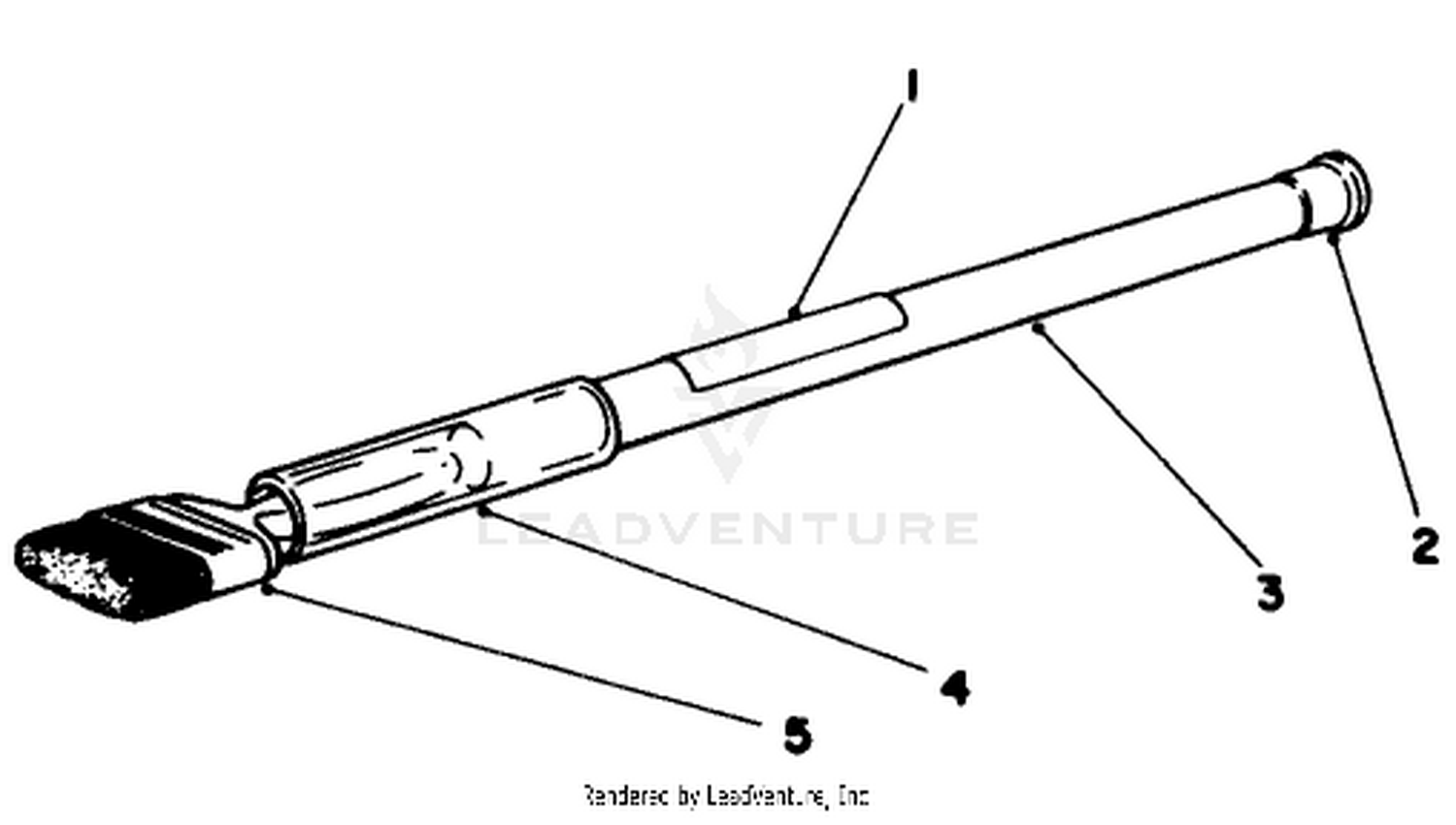 Backlapping Brush Assembly No. 29-9100