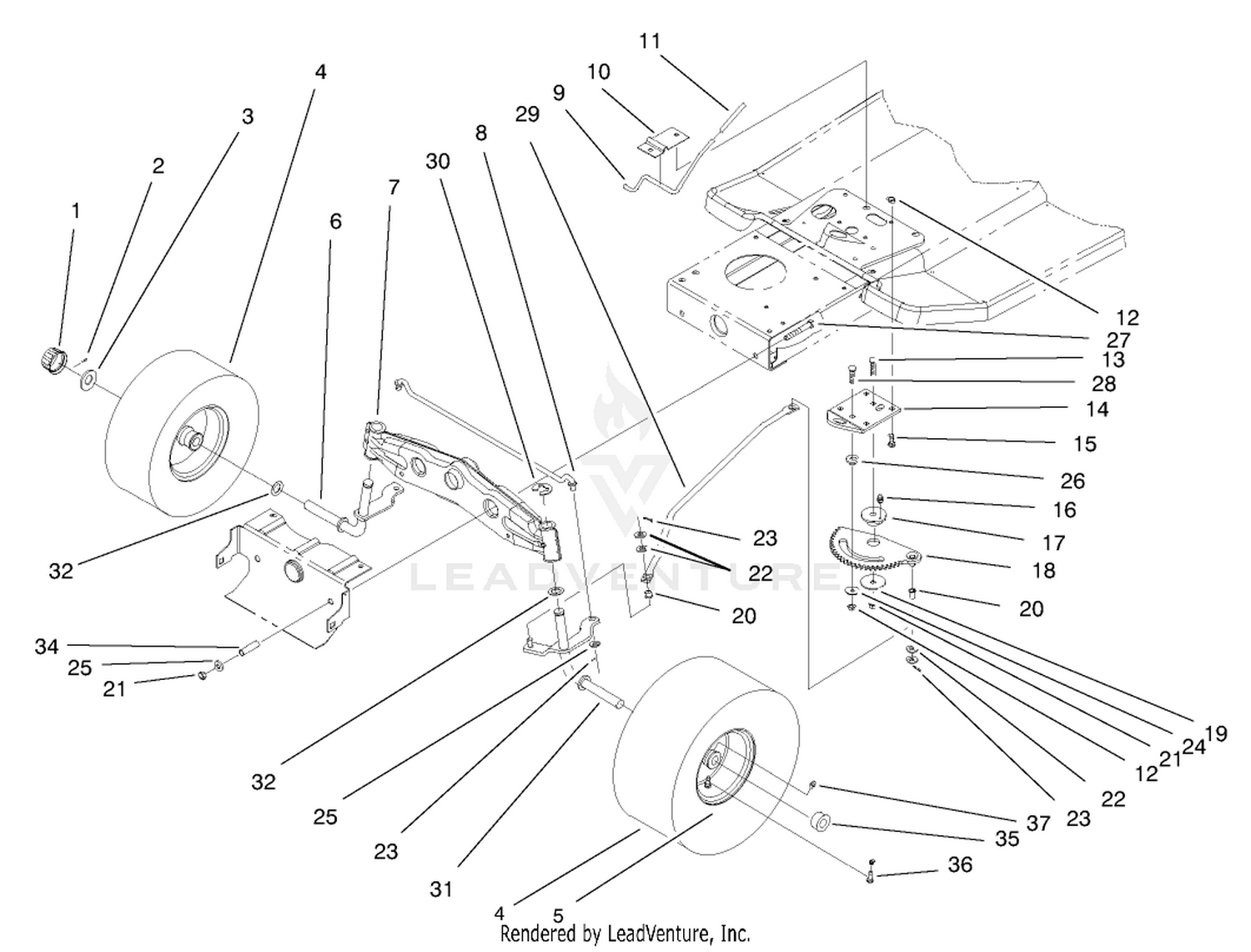 Front Axle Assembly