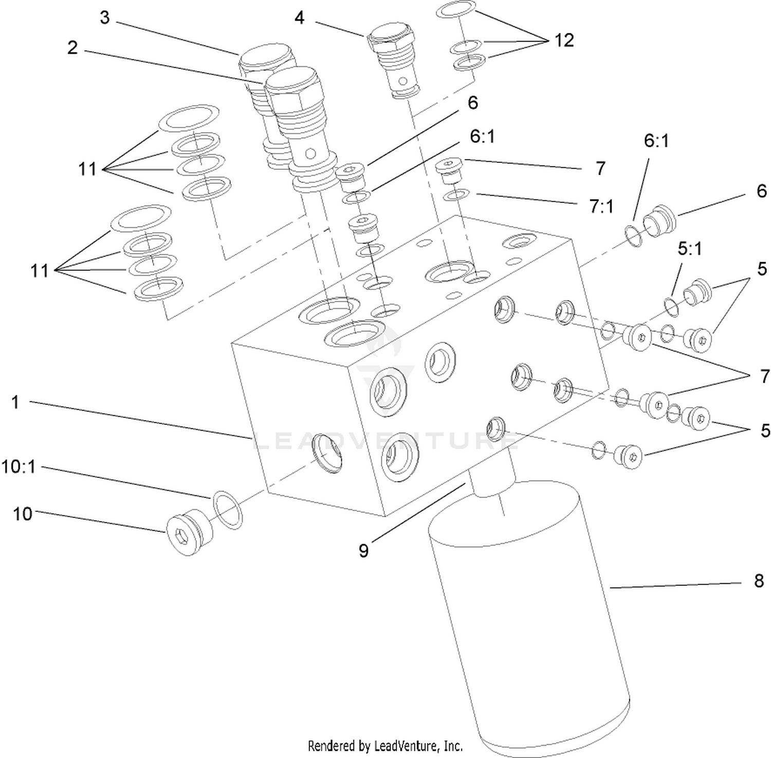 Filter Manifold Assembly No. 100-5558