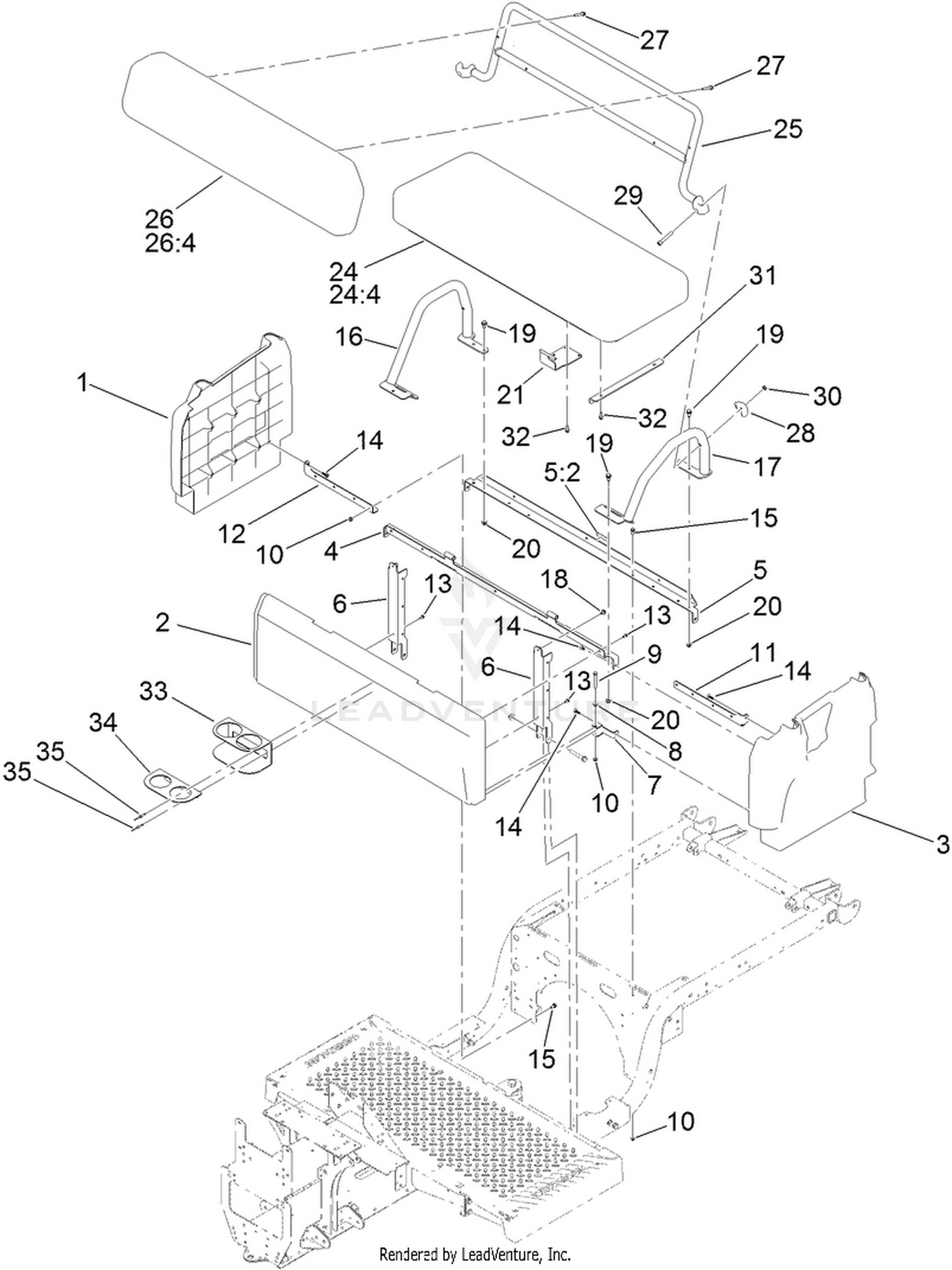Seatbase Assembly