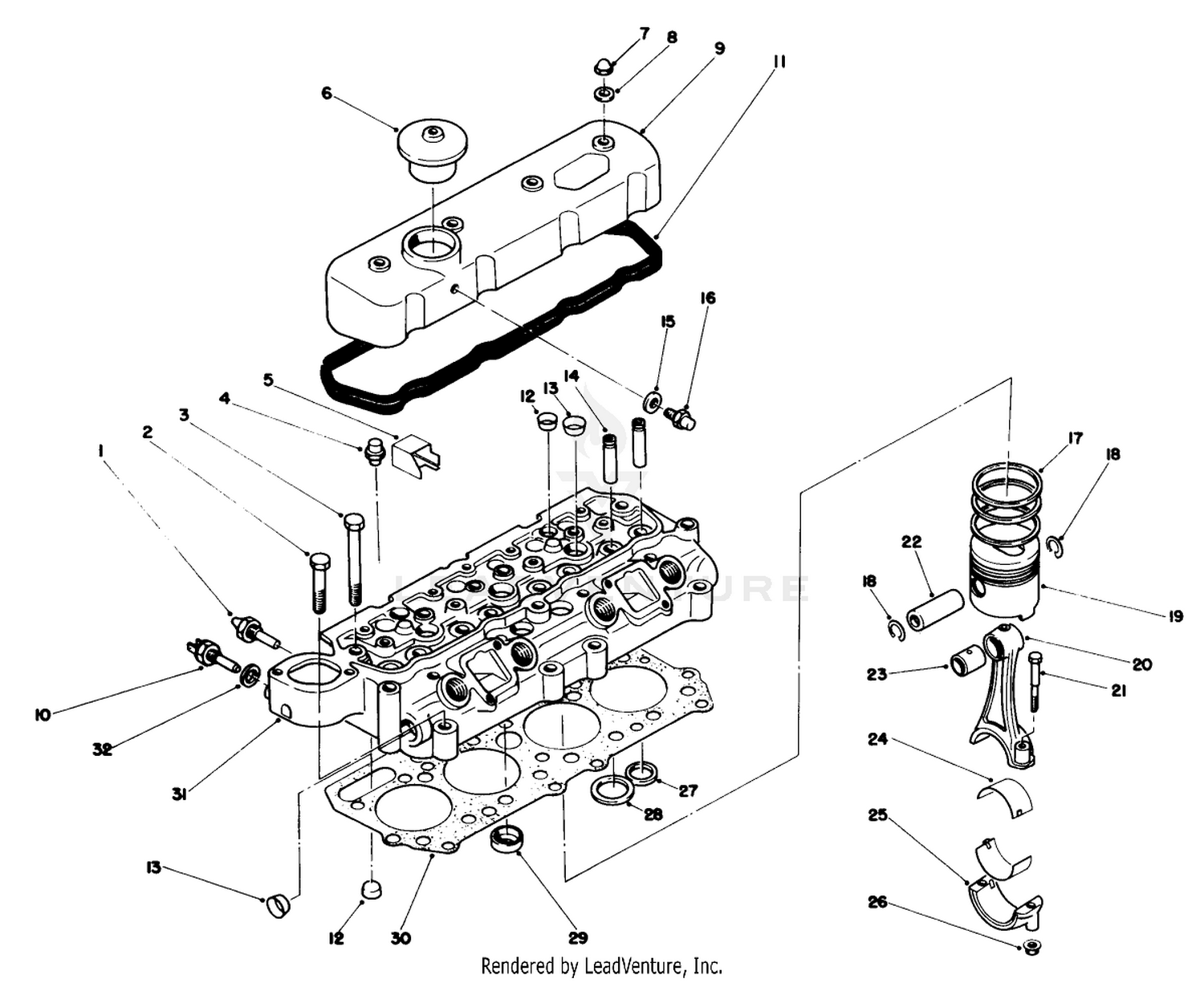 Cylinder Head  Piston Components