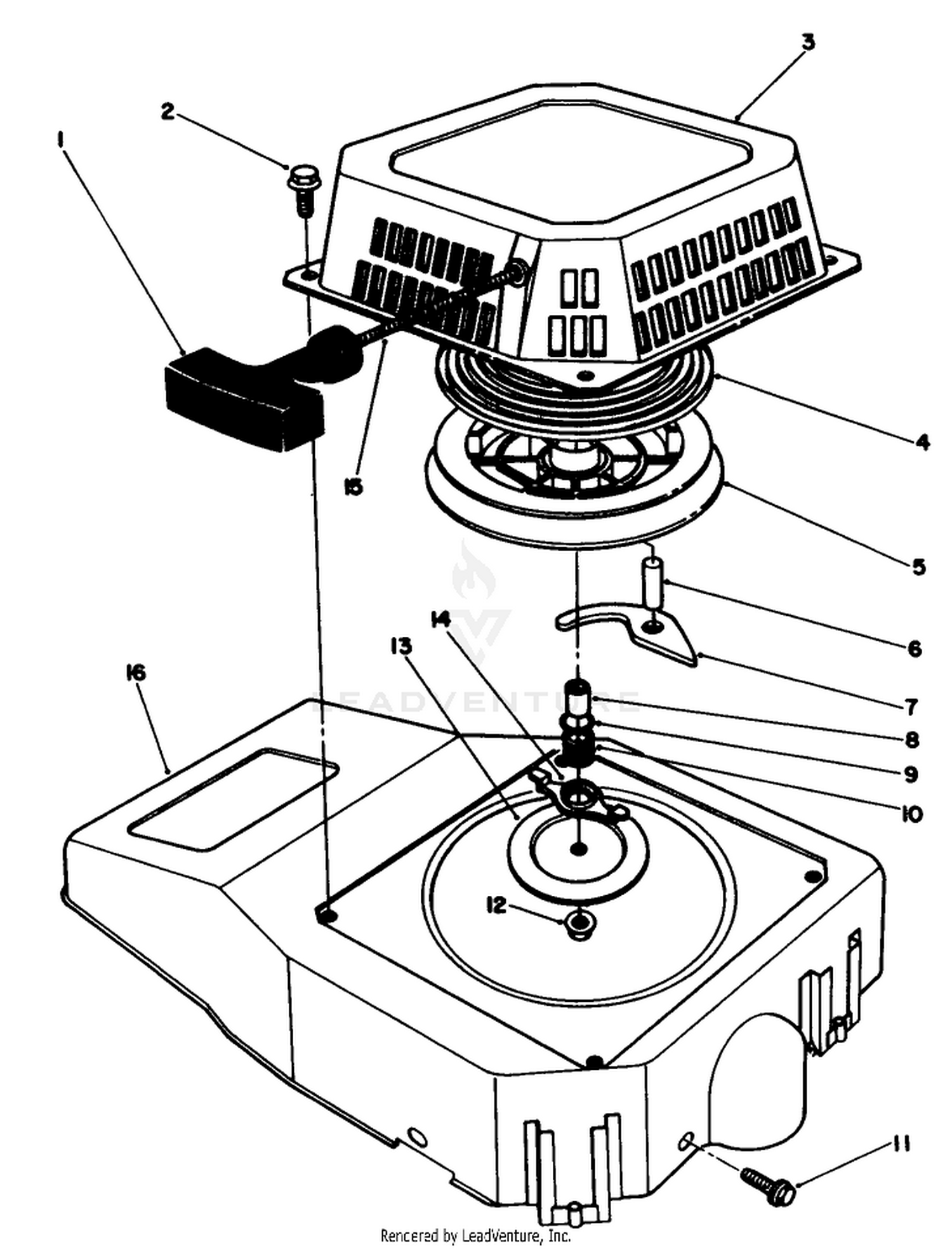 Recoil Assembly (model No. Vmg6)