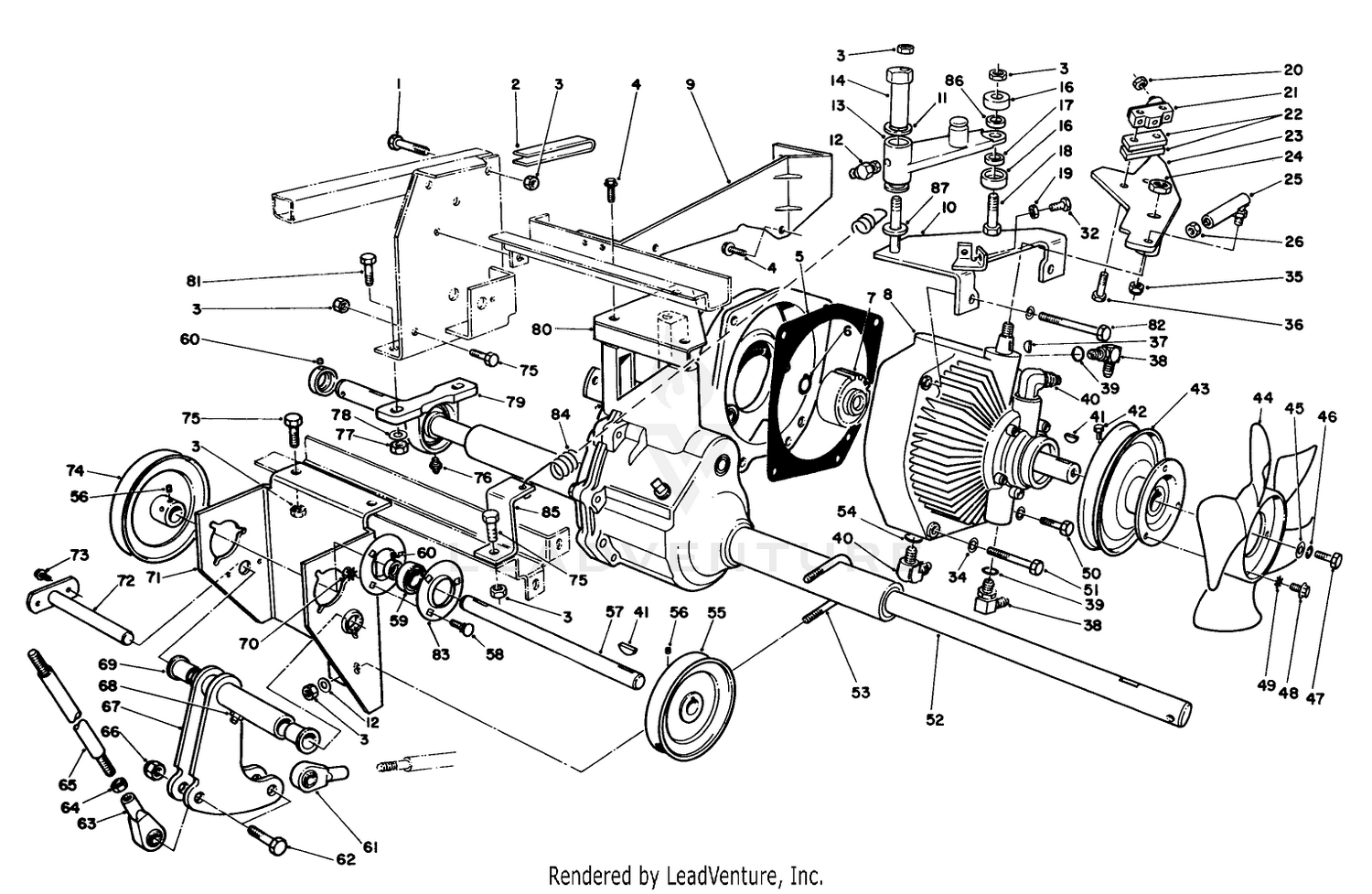 Transmission  Differential Assembly