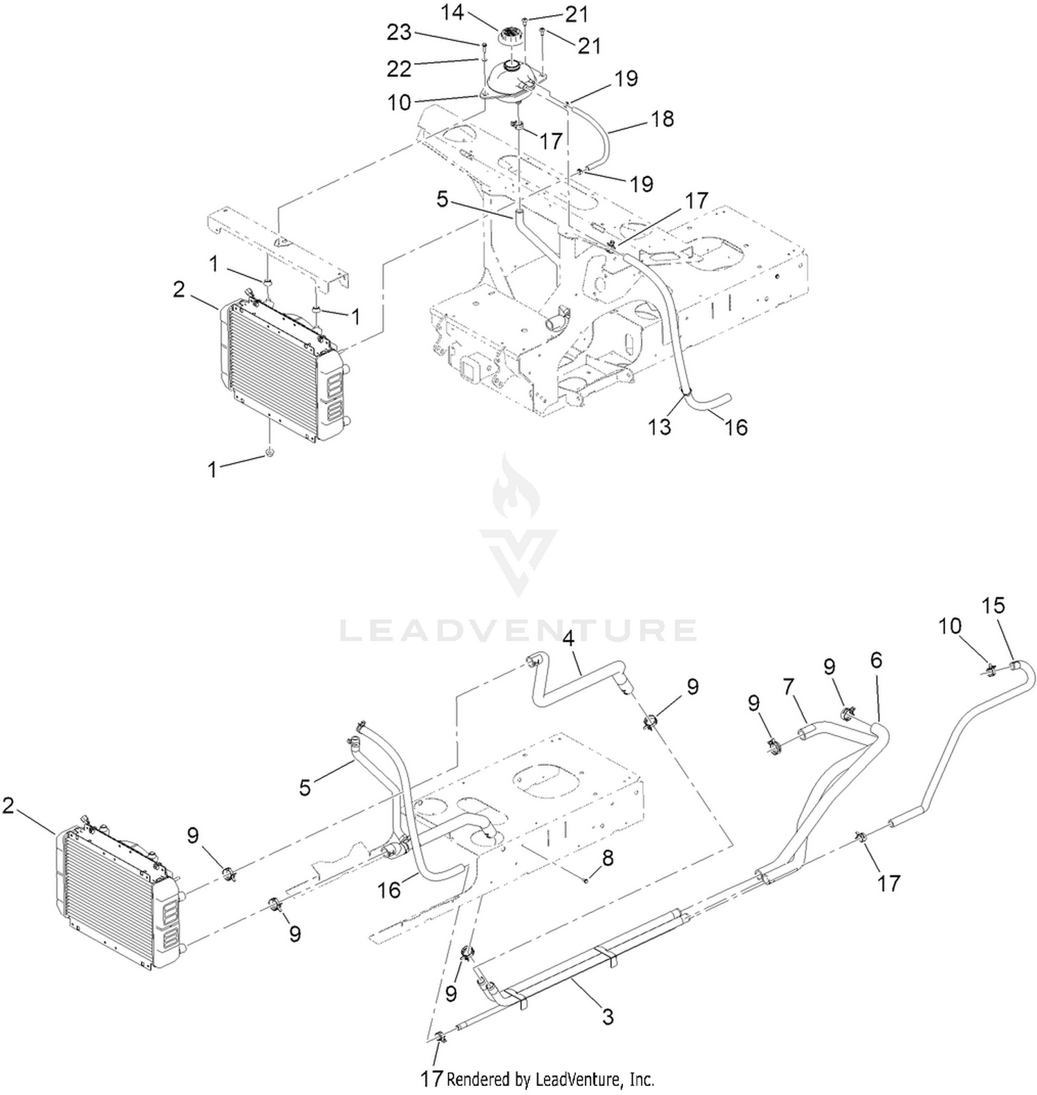 Cooling System Assembly