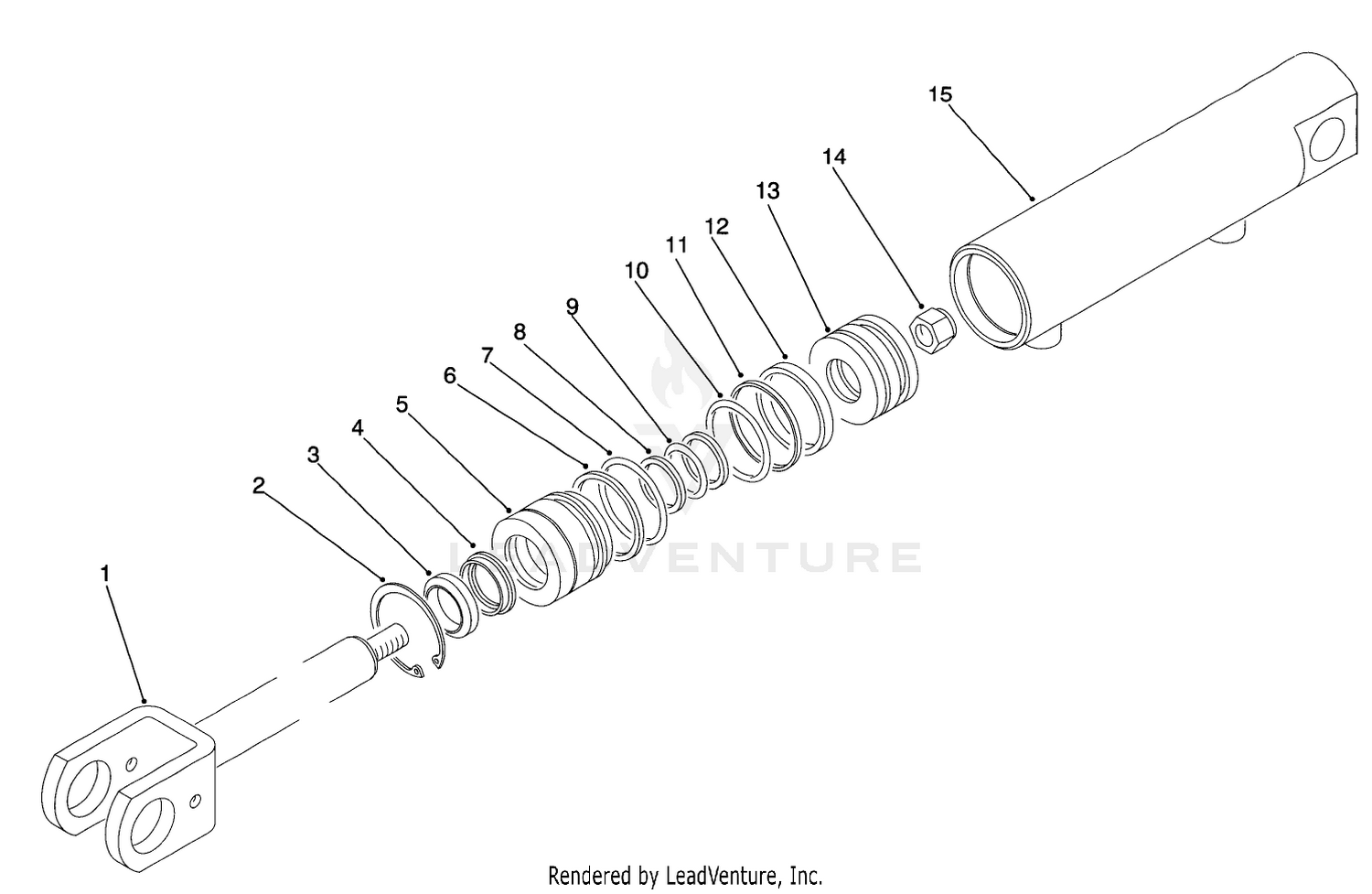 Hydraulic Cylinder No. 86-5580