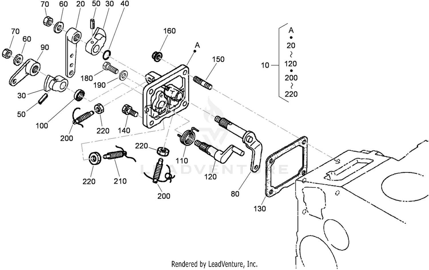 Speed Control Plate Assembly