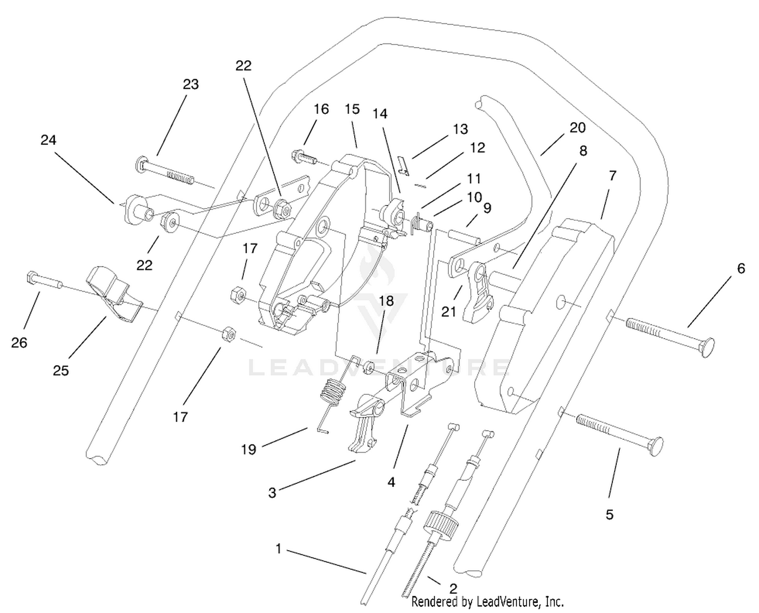 Handle Control Assembly