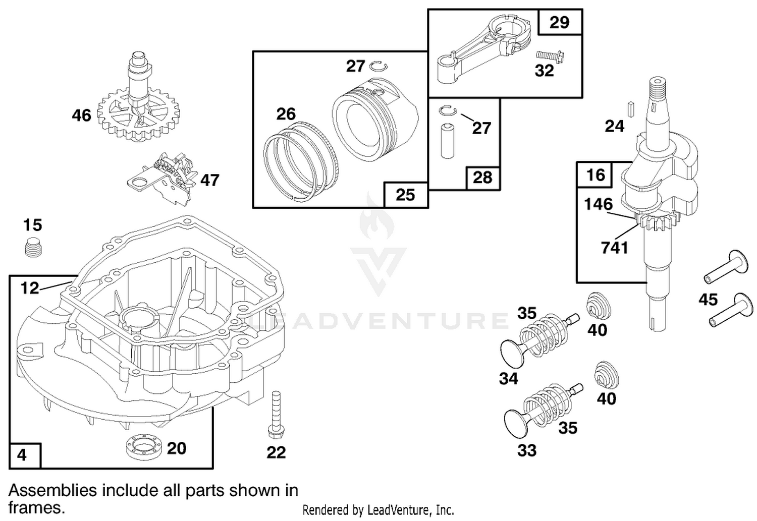 Engine Briggs  Stratton Model 12u802-0639-01 2