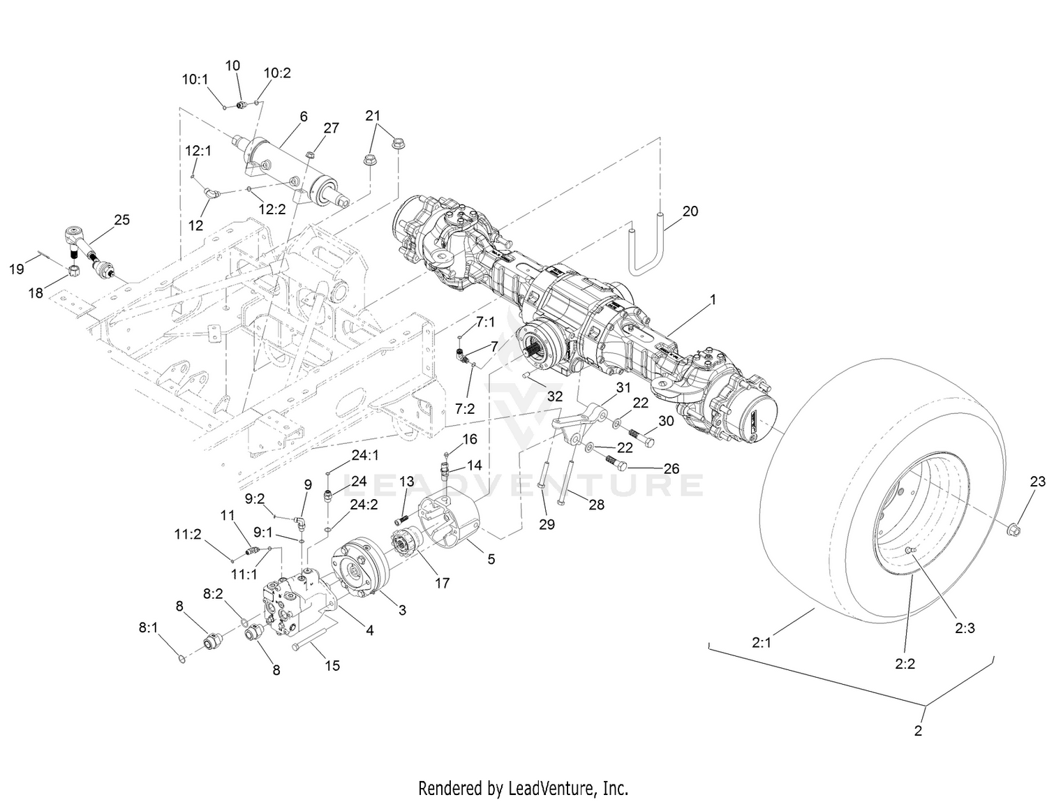Rear Axle Assembly