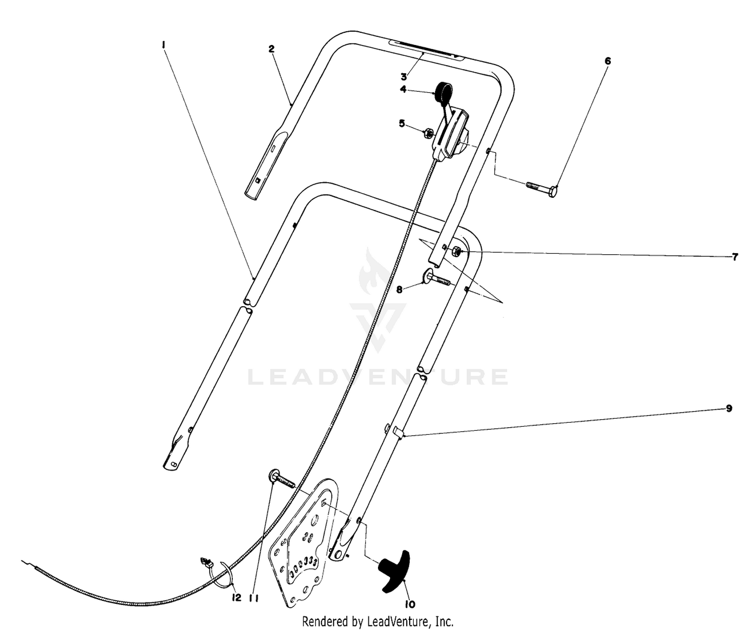 Handle Assembly (model No.16820)