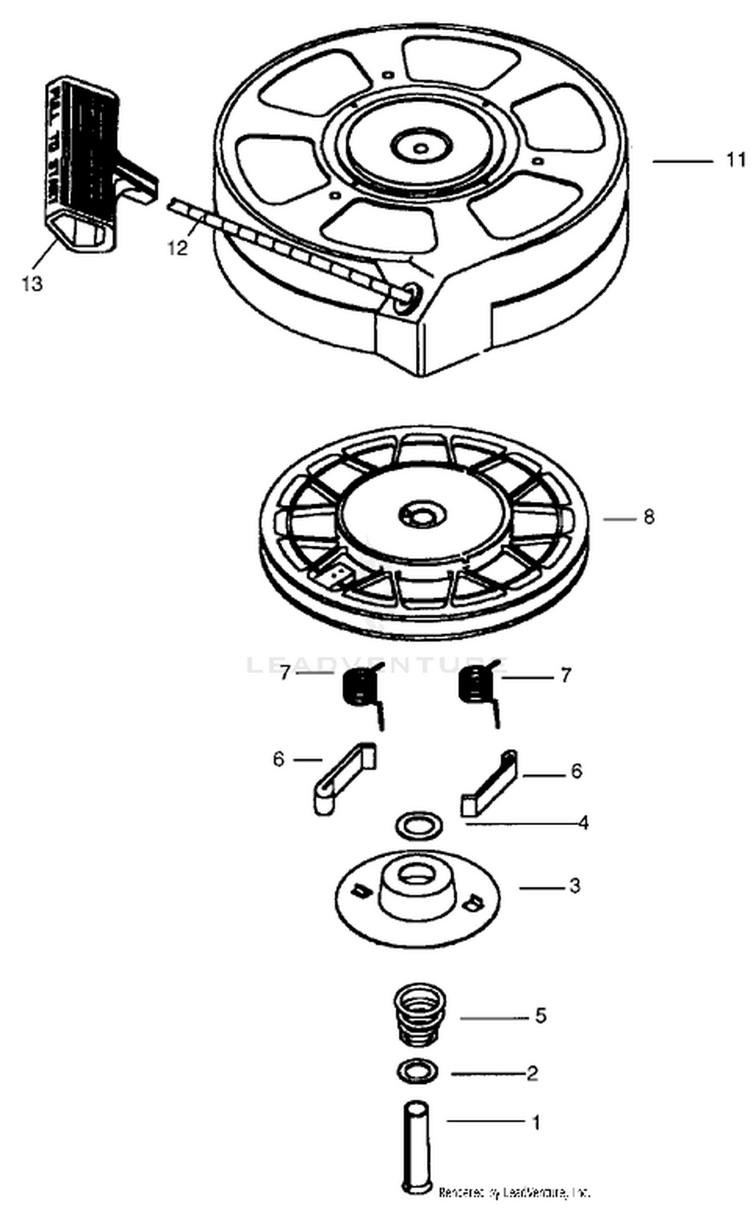 Recoil Starter No. 590702 (optional)