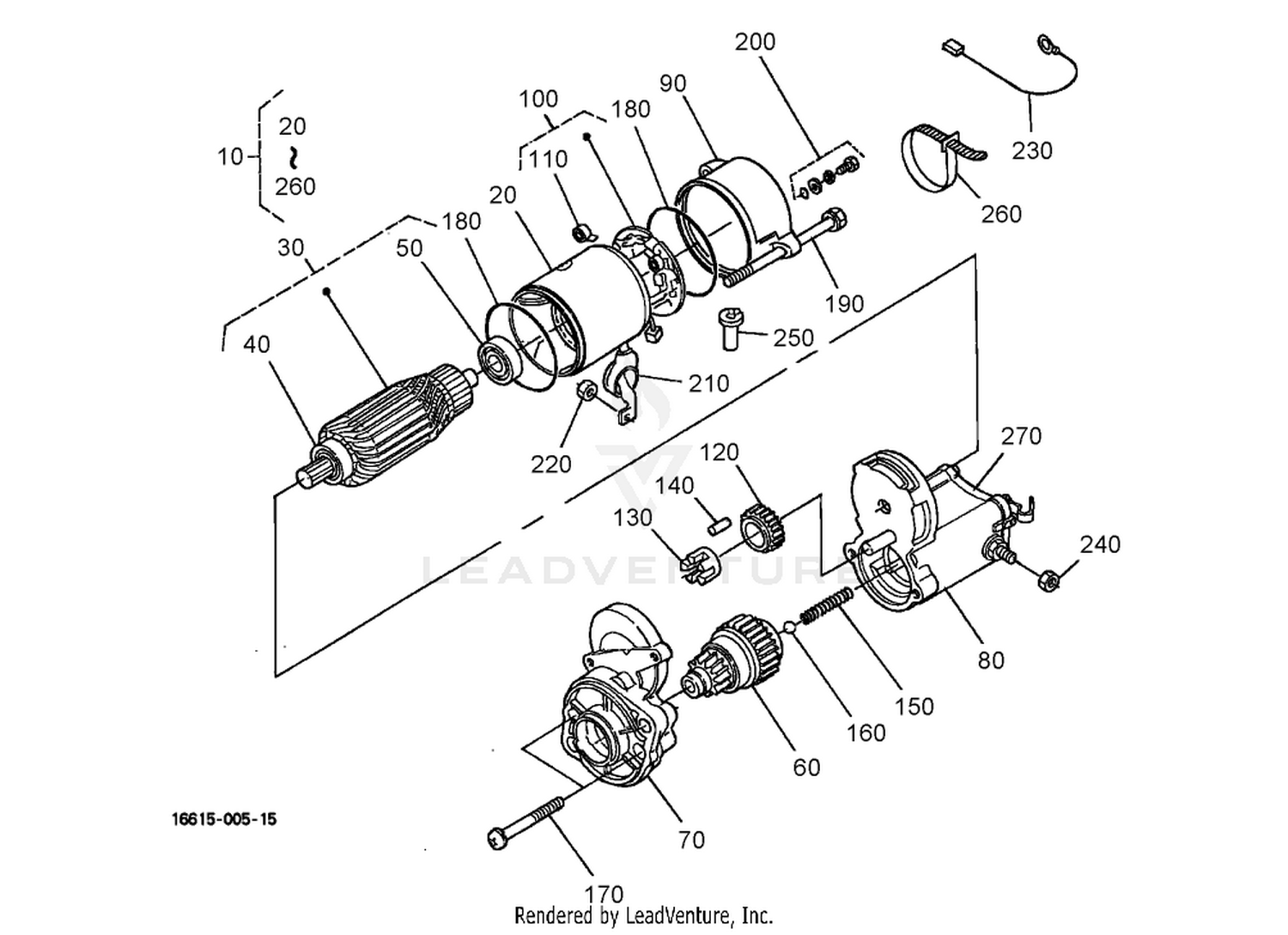 Starter (Component Part) Assembly