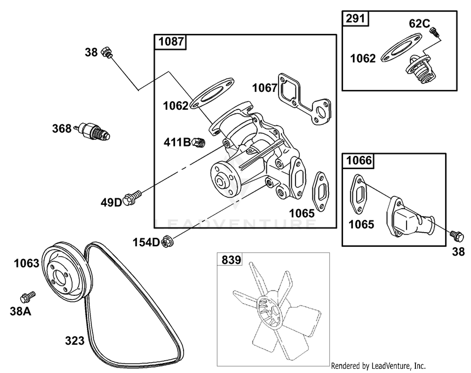 Water Pump Assembly