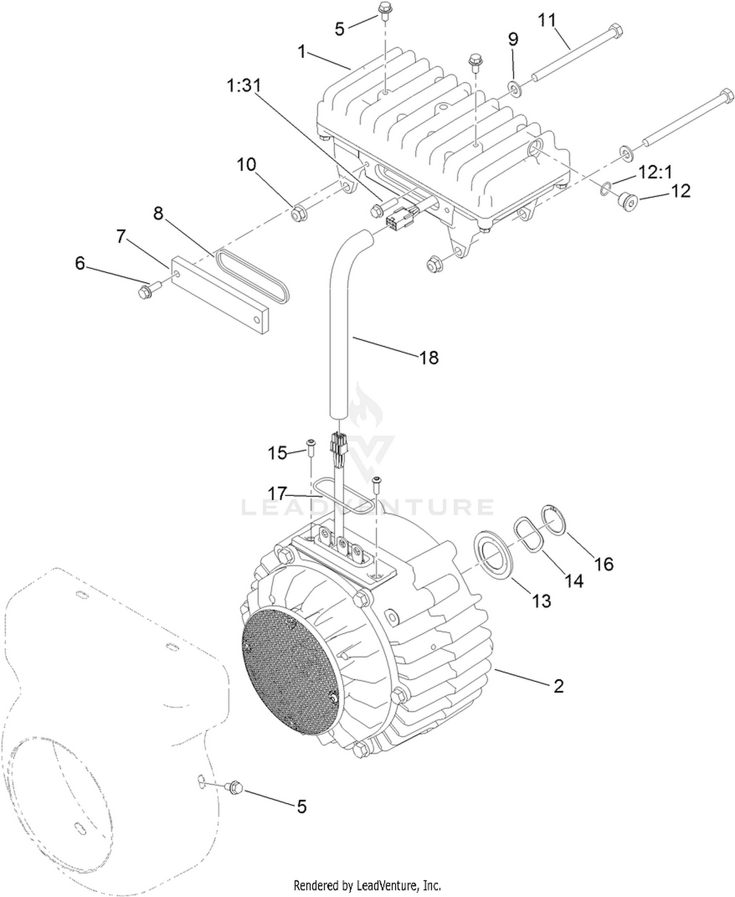 Generator/Controller Assembly No. 117-8185