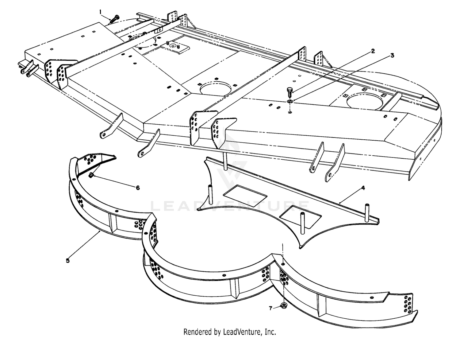 72" MULCHER KIT MODEL NO. 30779 (Optional) For Cutting Unit Model No. 30575