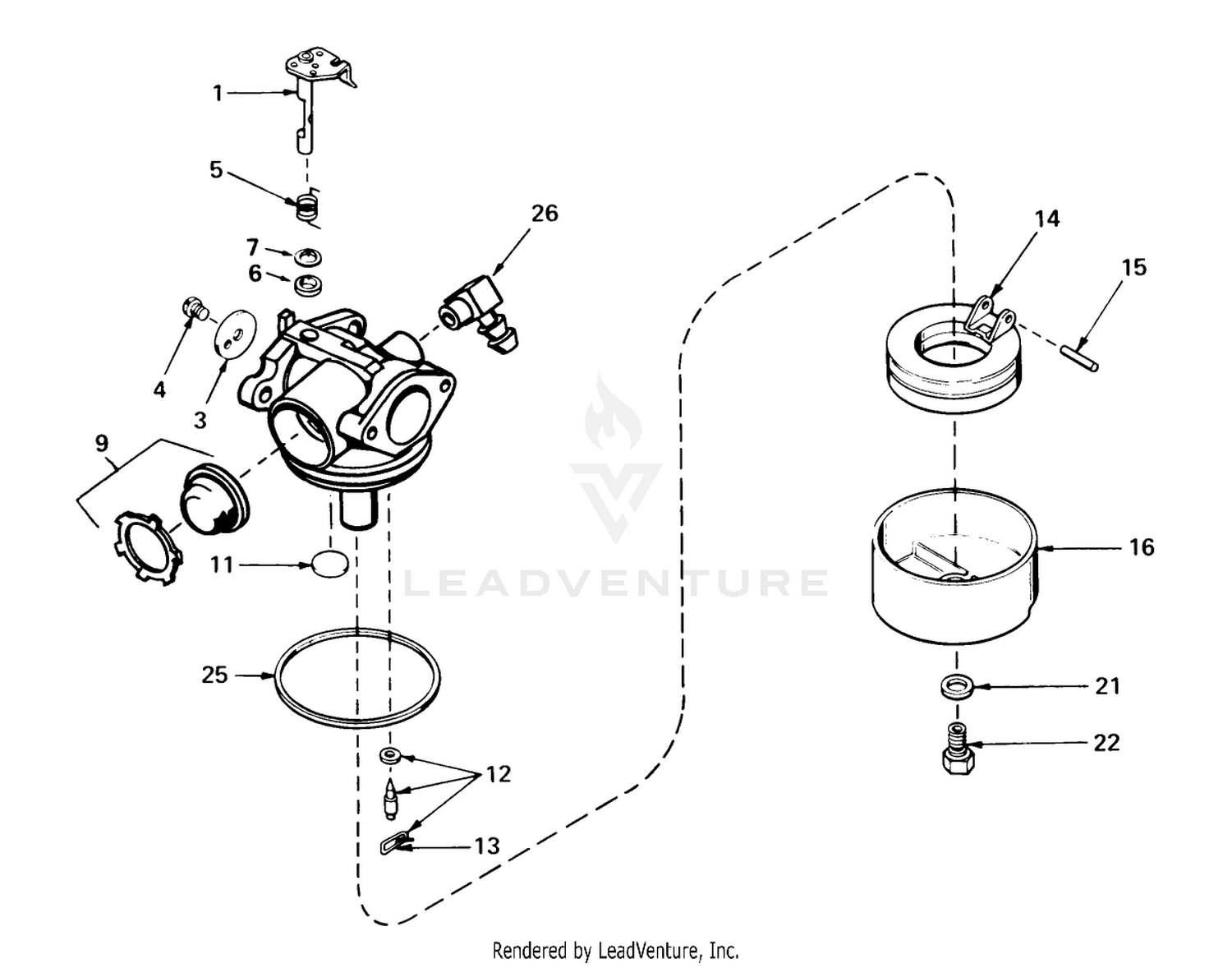 Carburetor No. 632098
