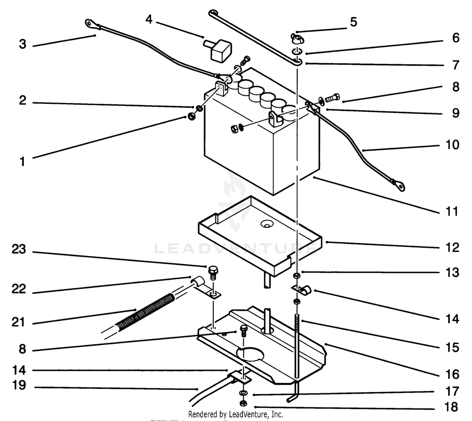 Battery Mount Assembly