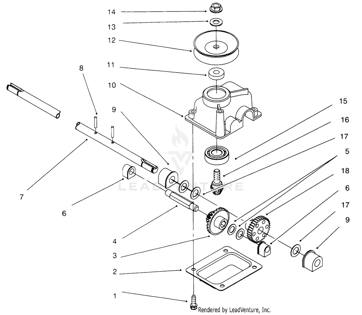 Gear Case Assembly