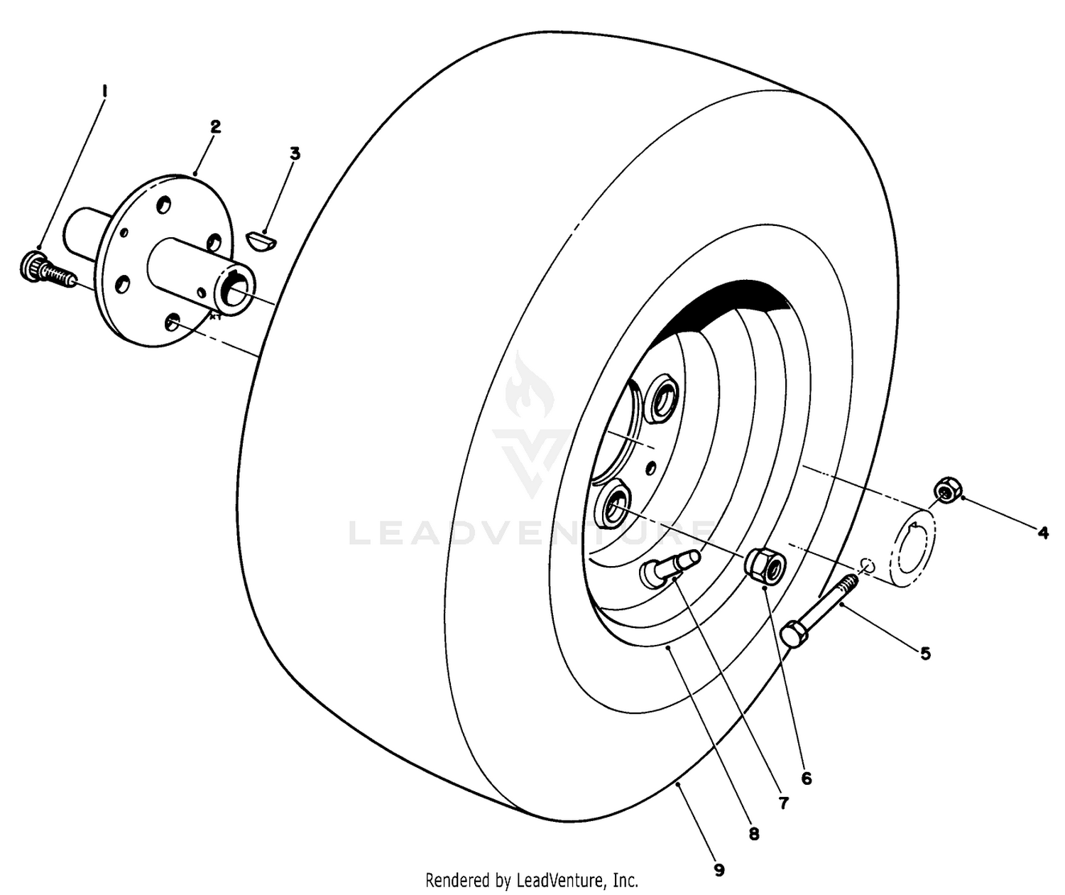 Front Wheel Assembly