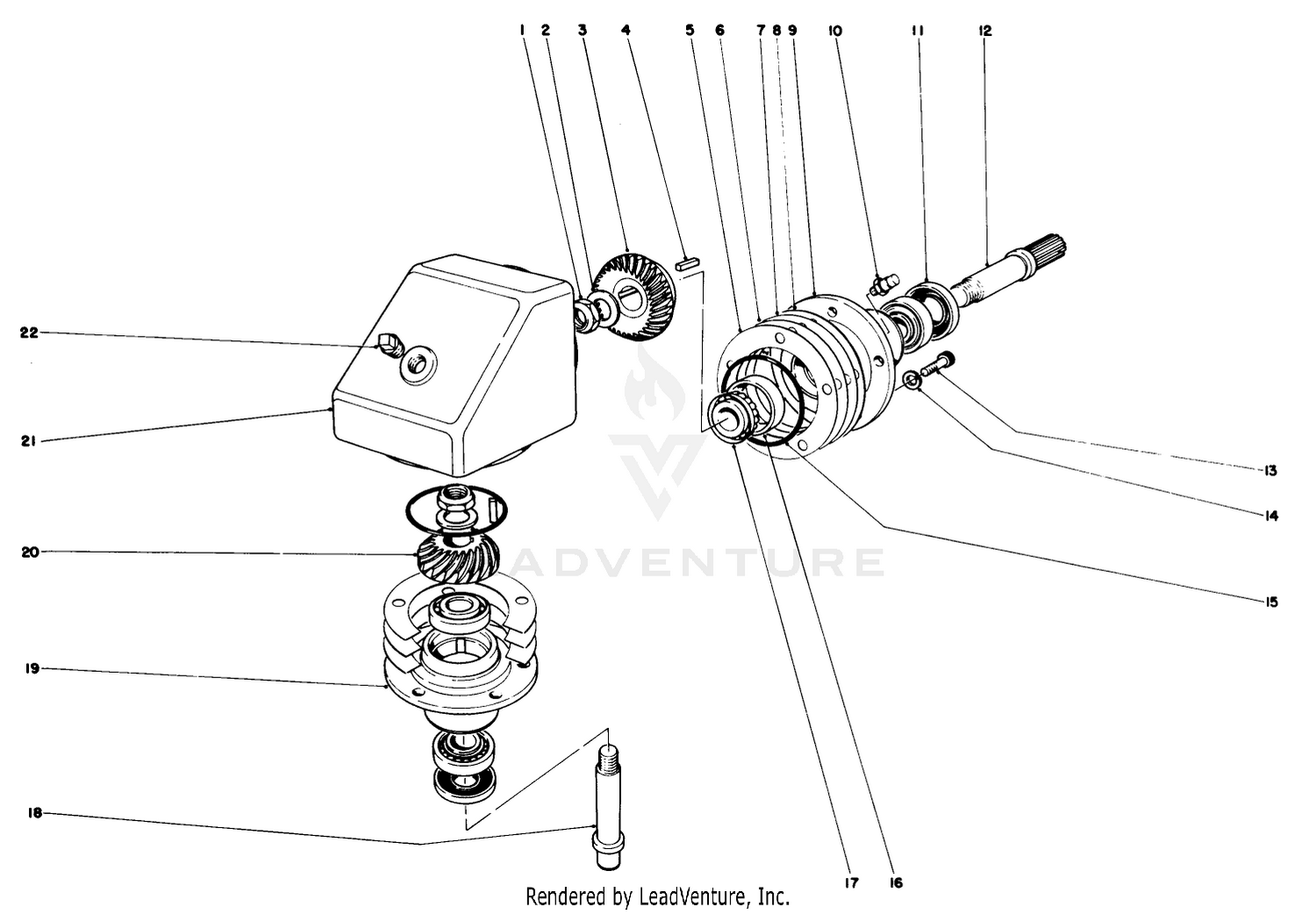 Gear Box Assembly 8-0909