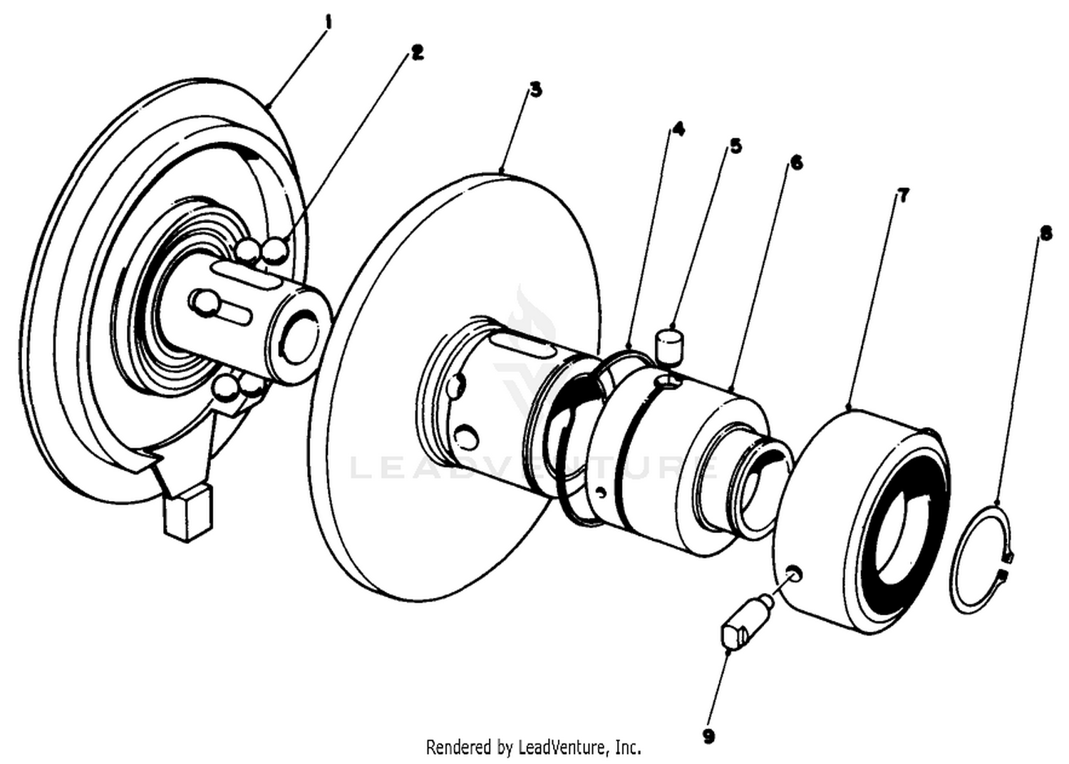 Clutch Assembly No. 38-9170