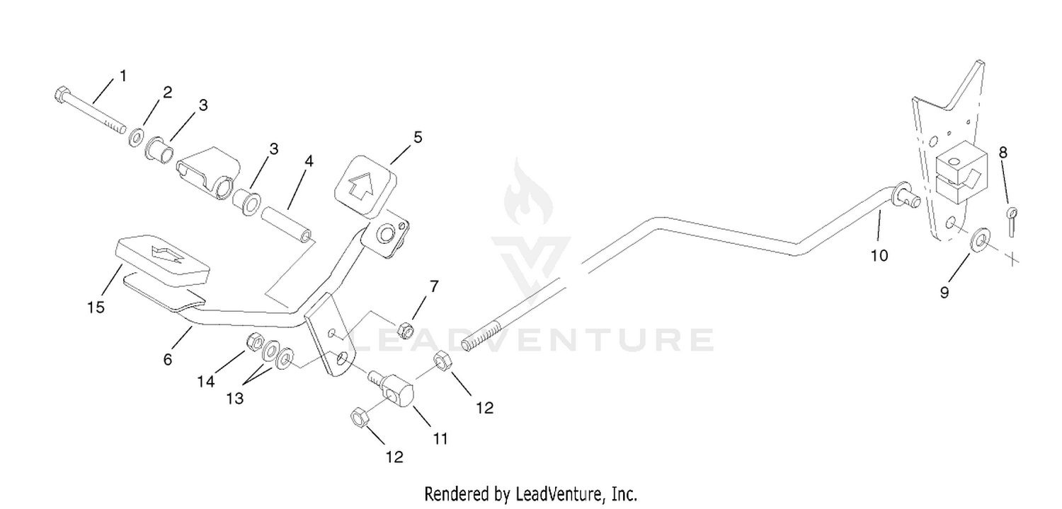 Traction Pedal Assembly